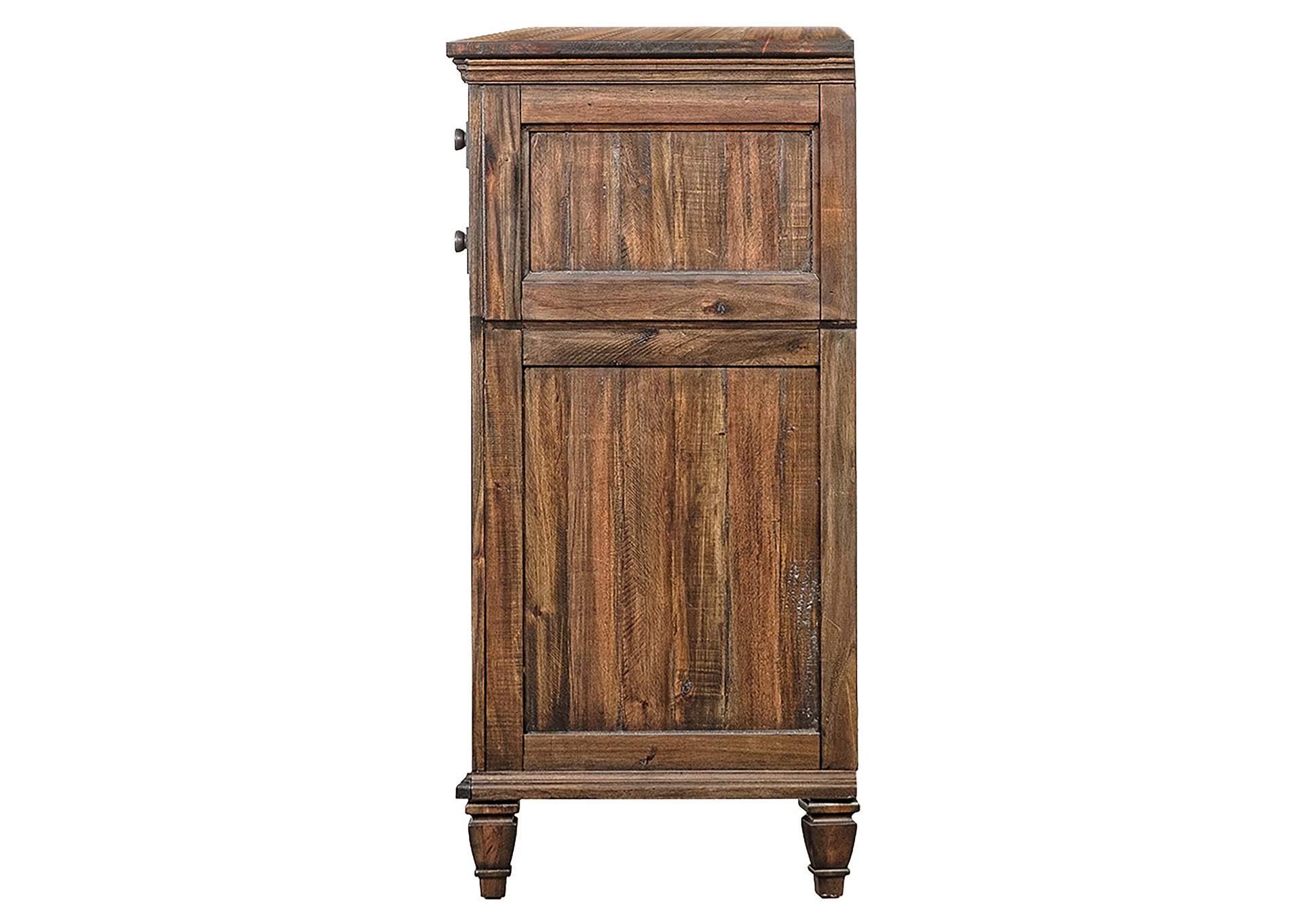 Avenue 8-drawer Dresser Weathered Burnished Brown,Coaster Furniture