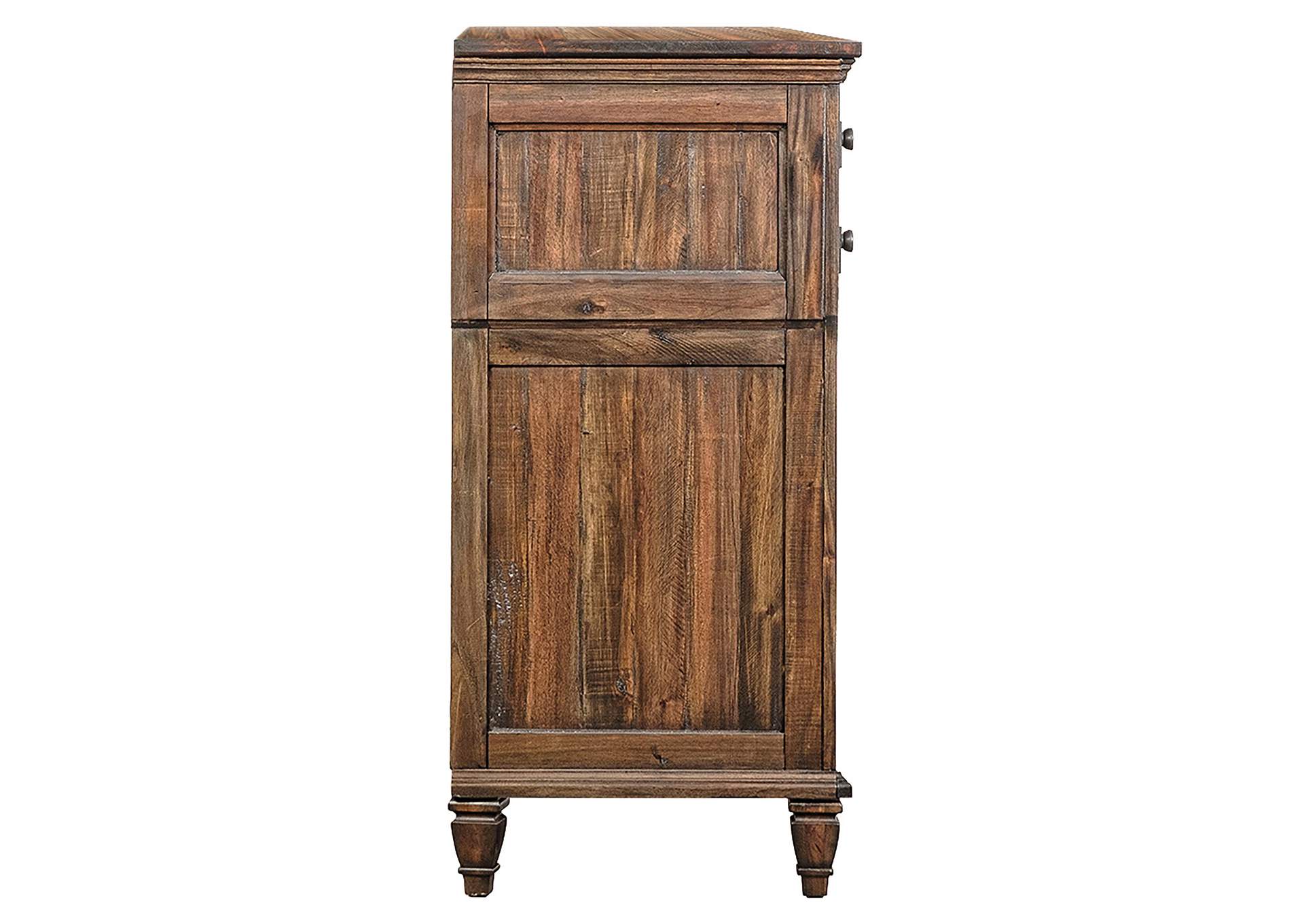 Avenue 8-drawer Dresser Weathered Burnished Brown,Coaster Furniture