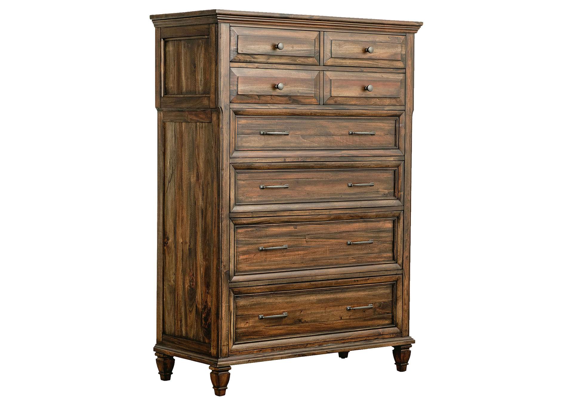 Avenue 8-drawer Chest Weathered Burnished Brown,Coaster Furniture