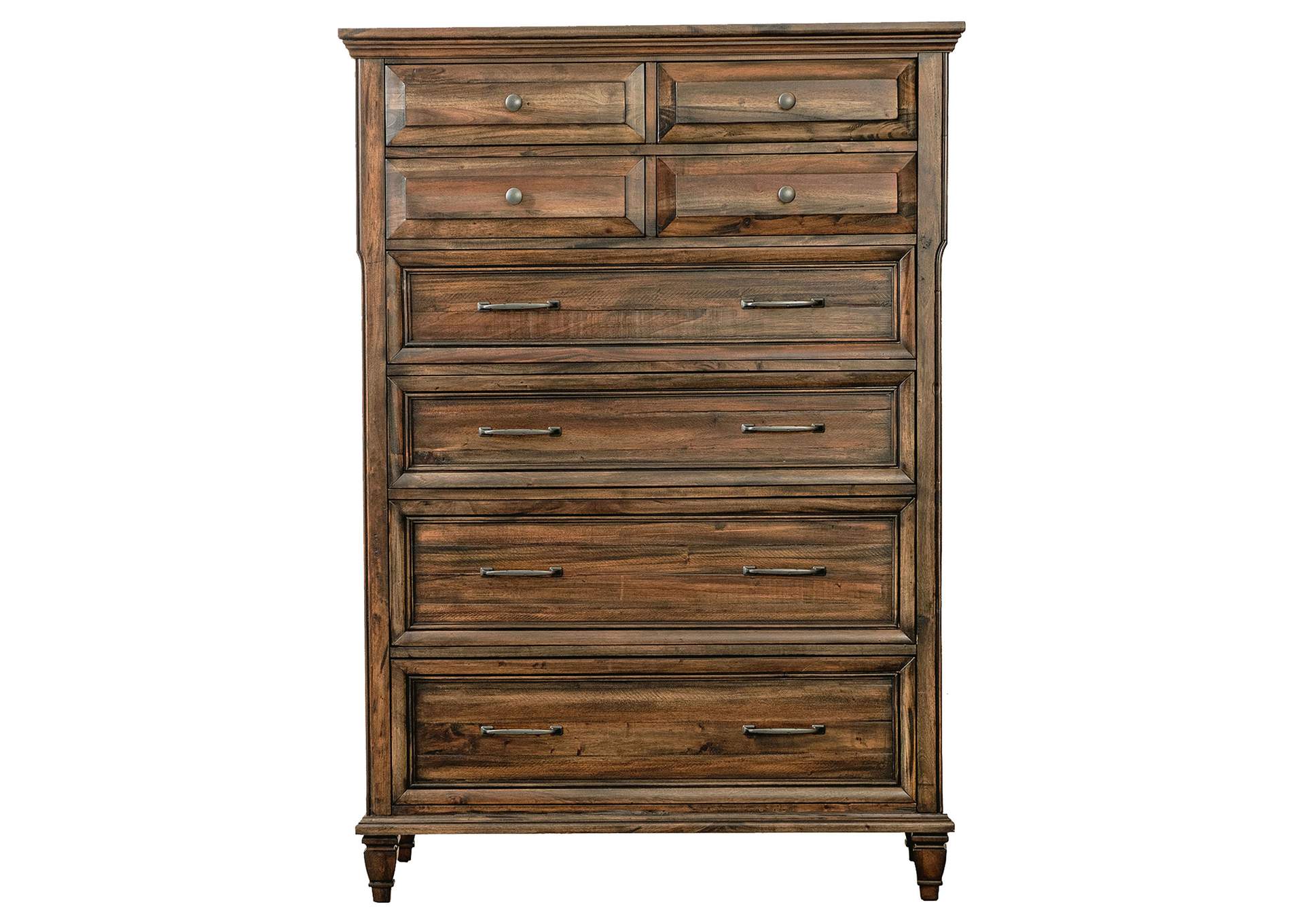 Avenue 8-drawer Chest Weathered Burnished Brown,Coaster Furniture