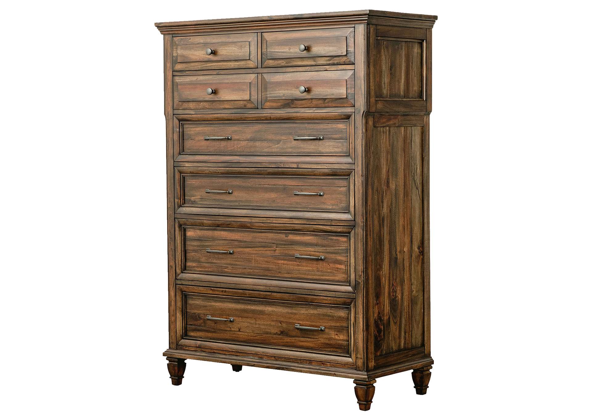 Avenue 8-drawer Chest Weathered Burnished Brown,Coaster Furniture