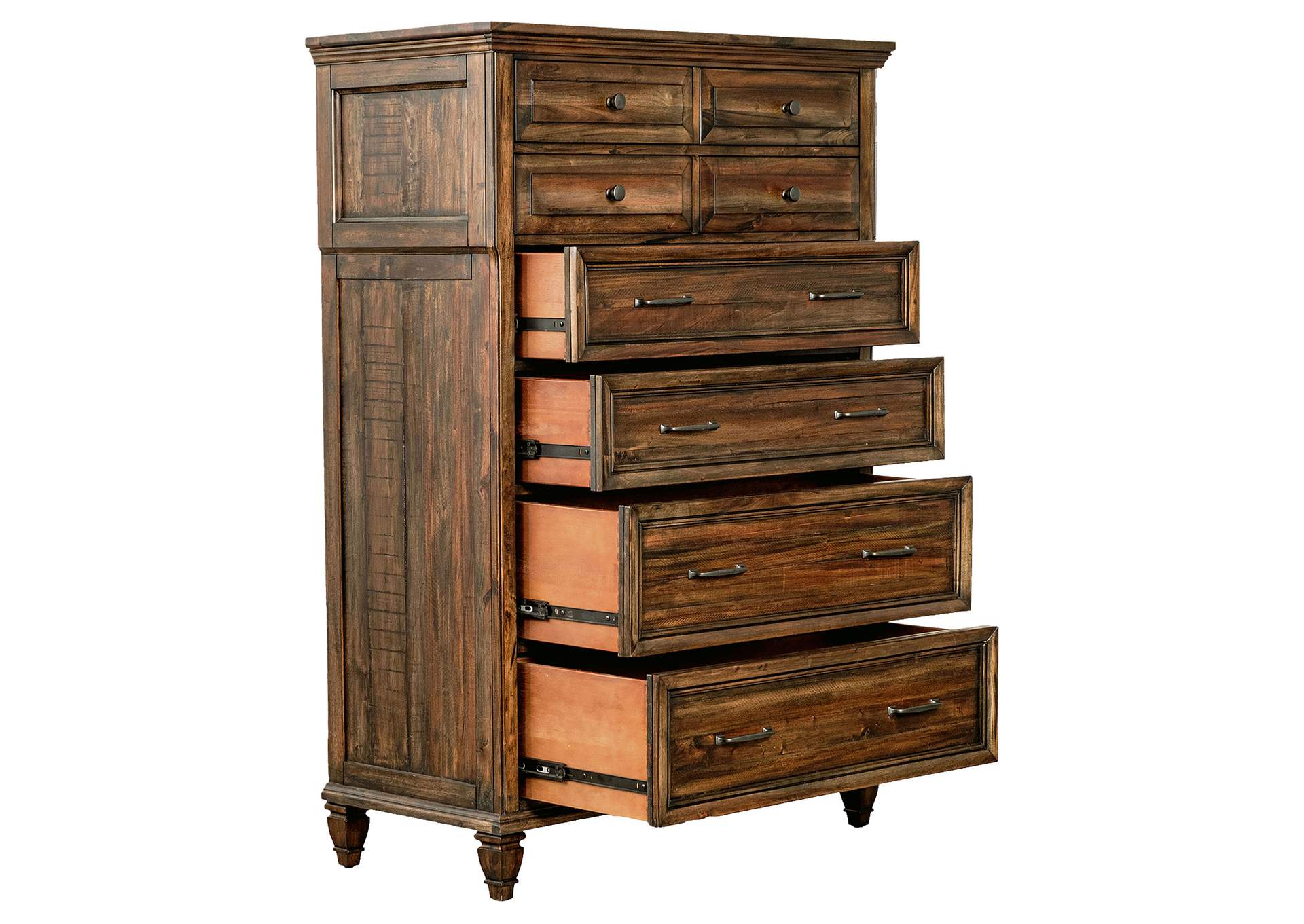 Avenue 8-drawer Chest Weathered Burnished Brown,Coaster Furniture