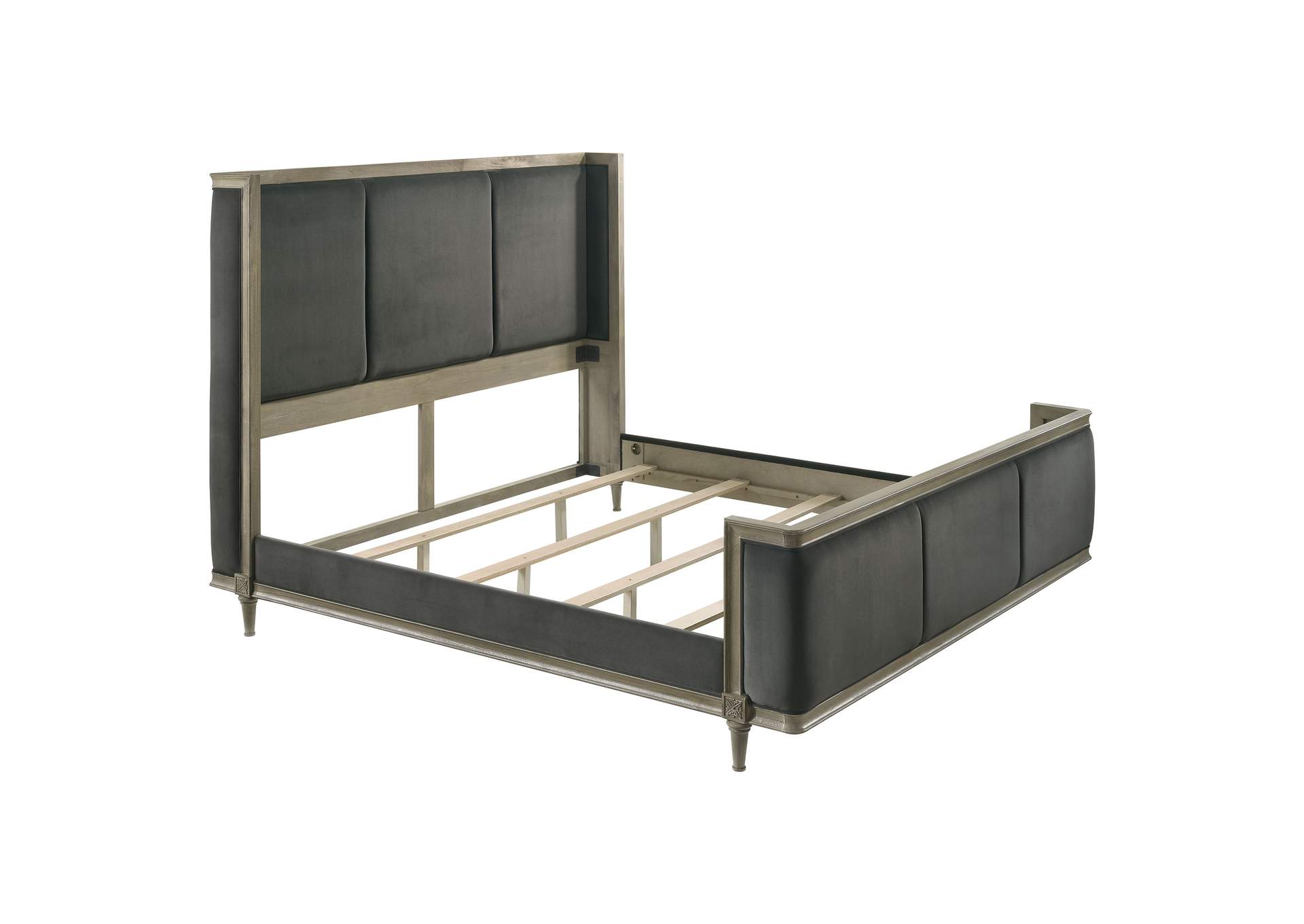 Alderwood 5-piece California King Bedroom Set French Grey,Coaster Furniture
