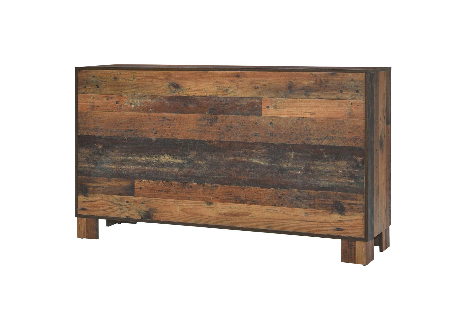 Sidney 6-drawer Dresser Rustic Pine,Coaster Furniture