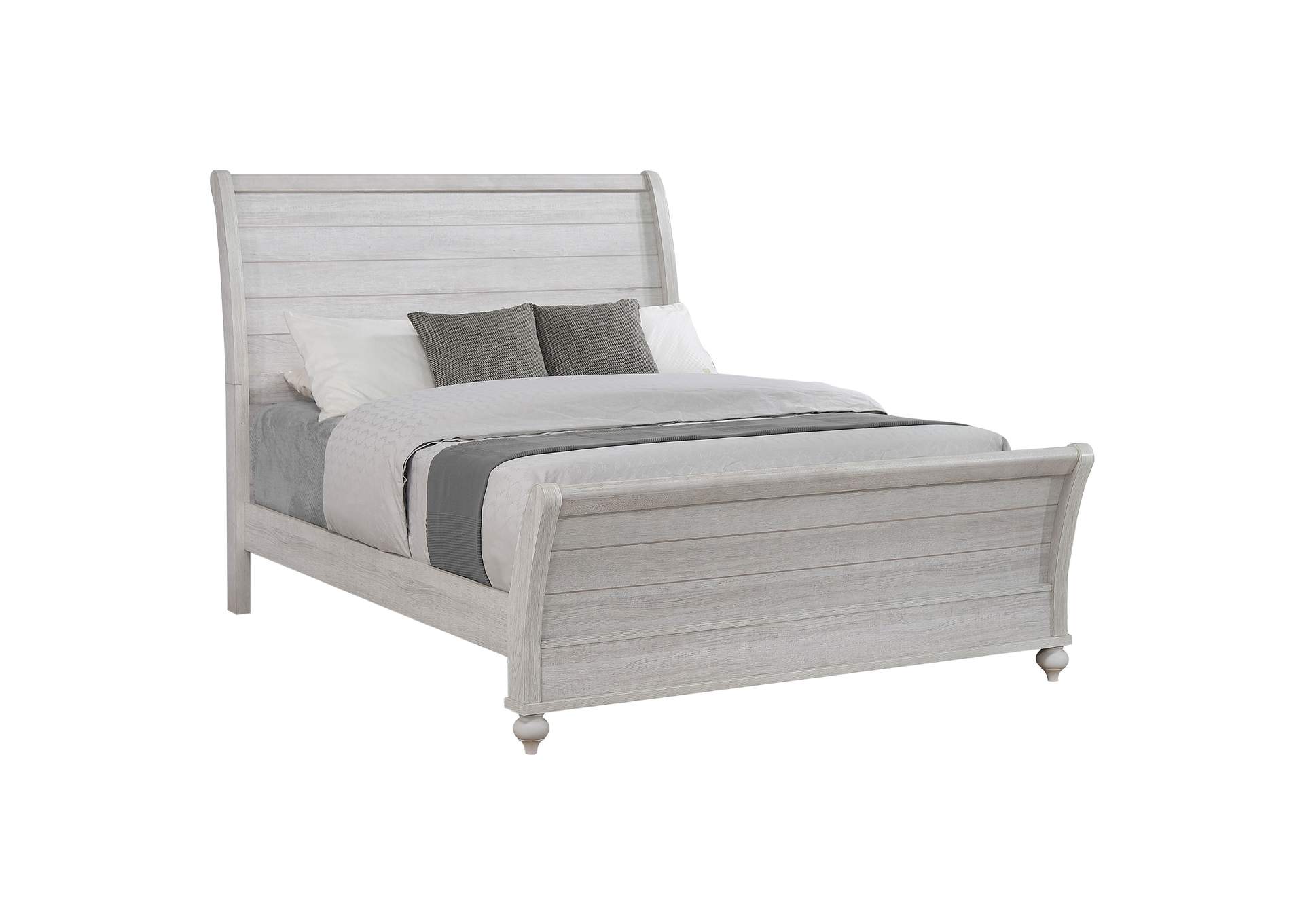 Stillwood 5-piece California King Panel Bedroom Set Vintage Linen,Coaster Furniture