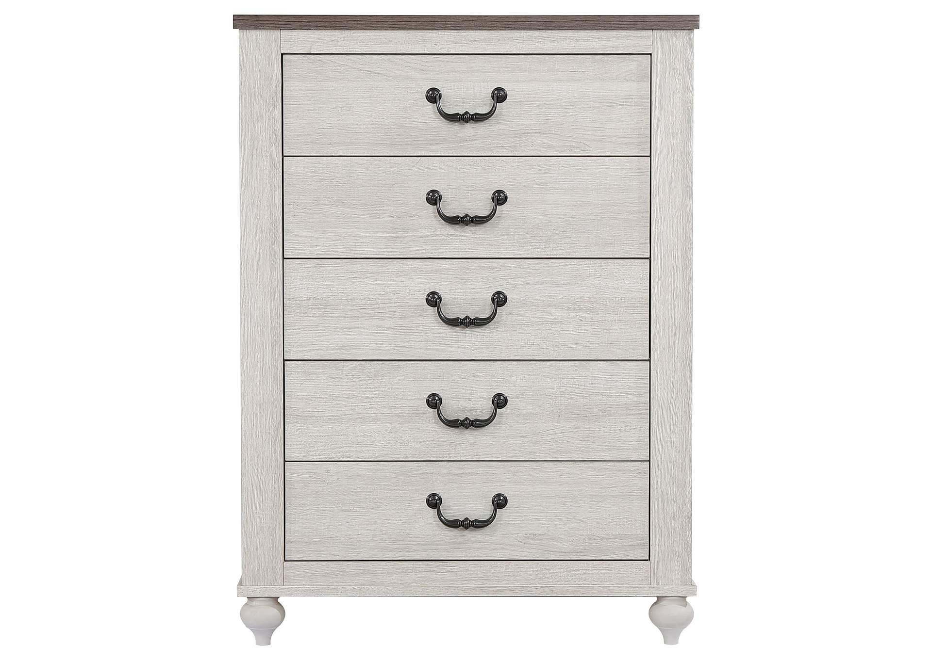 Stillwood 5-piece California King Panel Bedroom Set Vintage Linen,Coaster Furniture