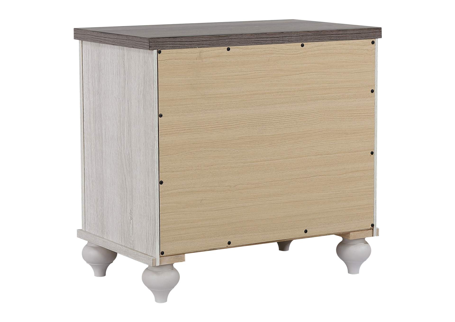 Stillwood 2-drawer Nightstand Vintage Linen,Coaster Furniture