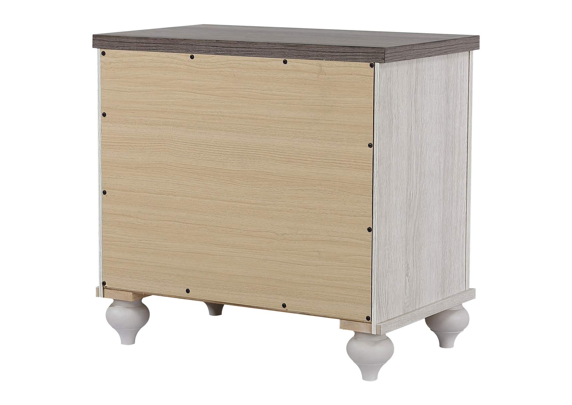 Stillwood 2-drawer Nightstand Vintage Linen,Coaster Furniture