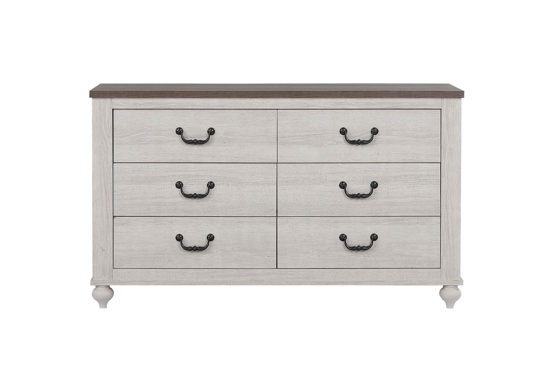 Stillwood 6-drawer Dresser Vintage Linen,Coaster Furniture