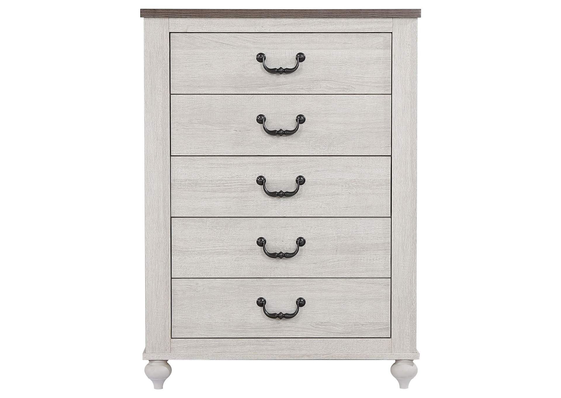 Stillwood 5-drawer Chest Vintage Linen,Coaster Furniture