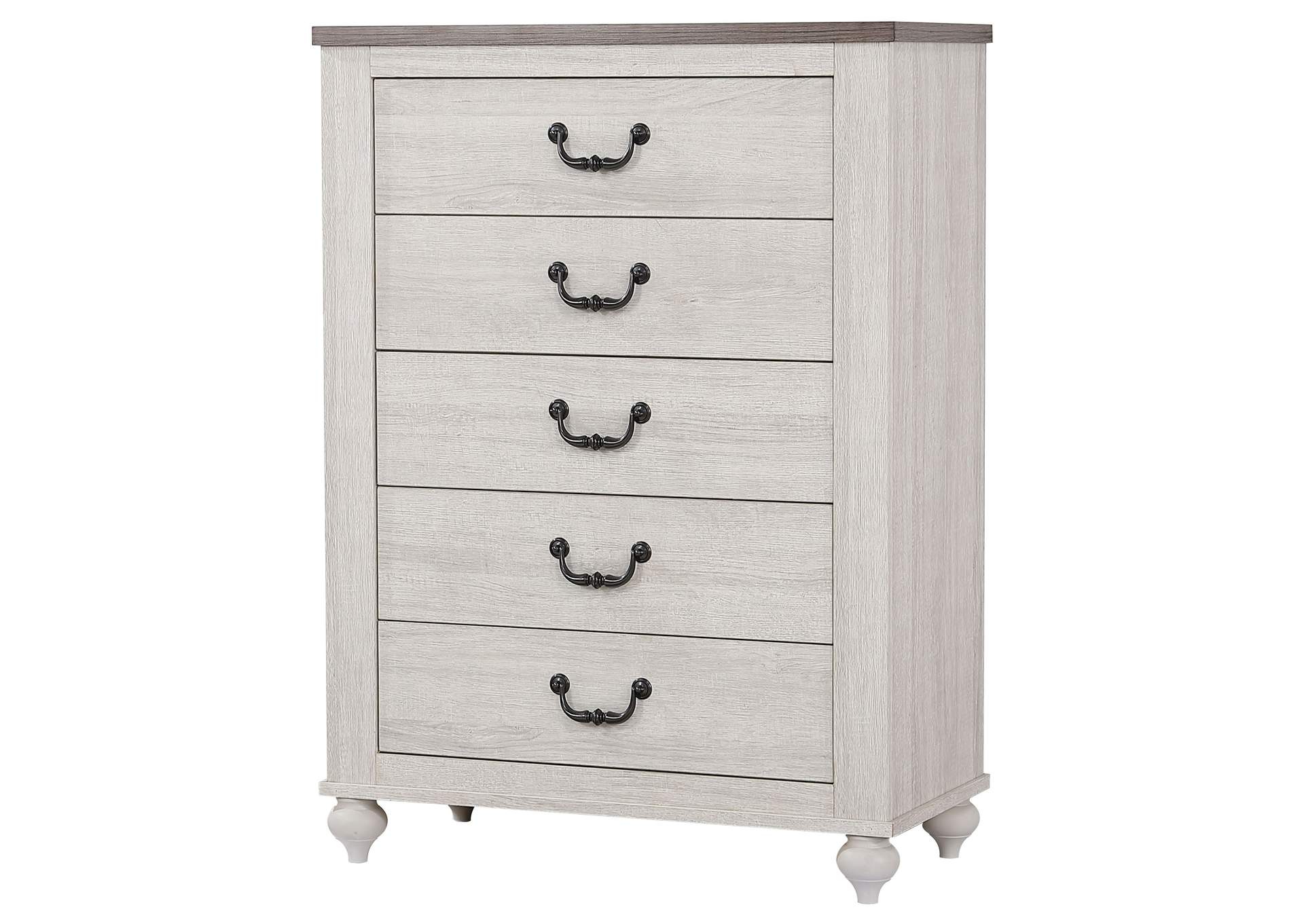 Stillwood 5-drawer Chest Vintage Linen,Coaster Furniture