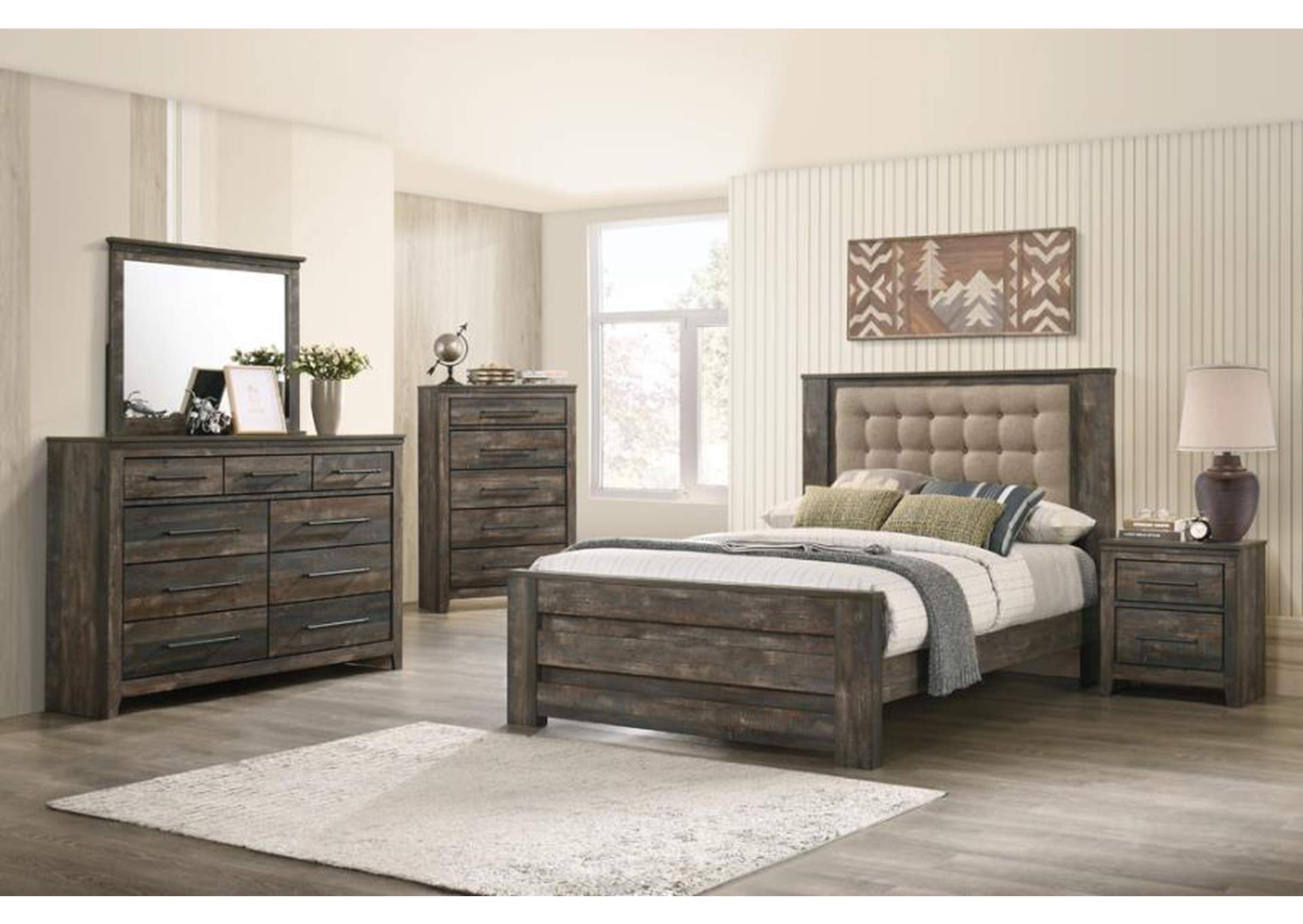 light brown king bedroom set