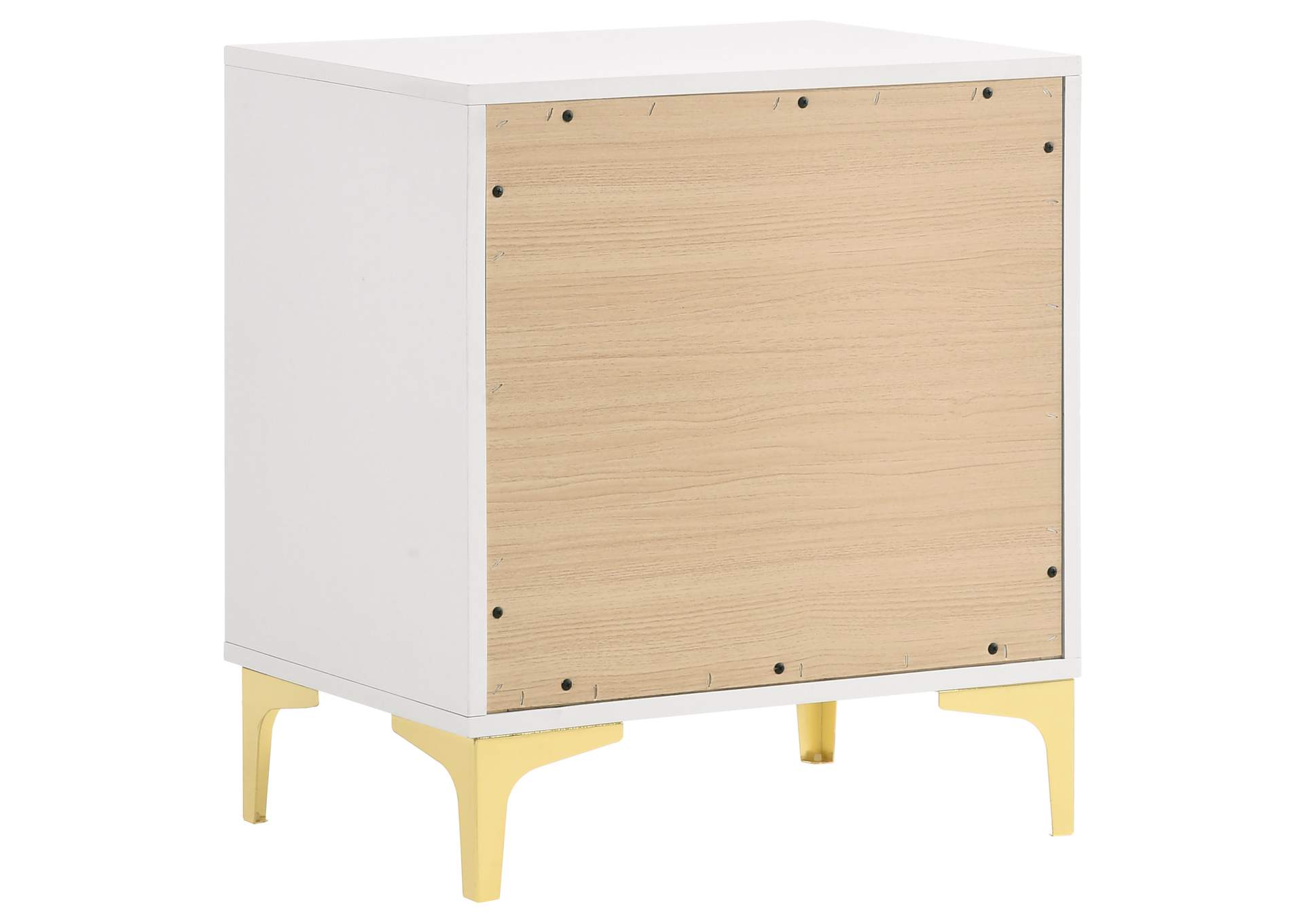 Kendall 2-drawer Nightstand White,Coaster Furniture