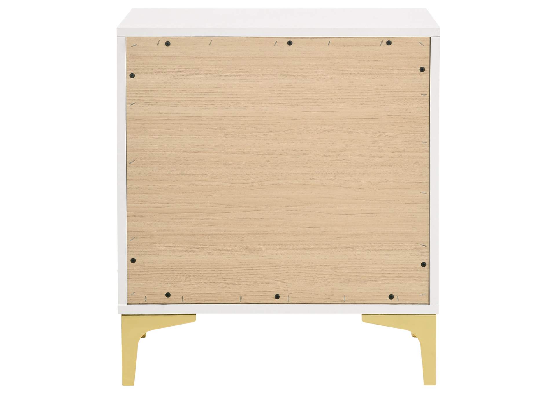 Kendall 2-drawer Nightstand White,Coaster Furniture