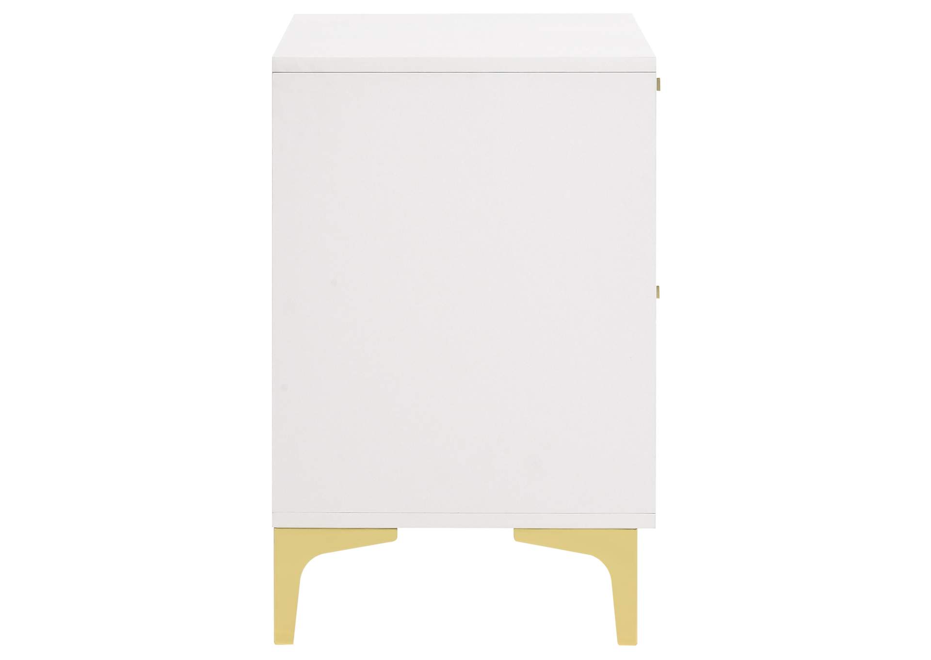 Kendall 2-drawer Nightstand White,Coaster Furniture