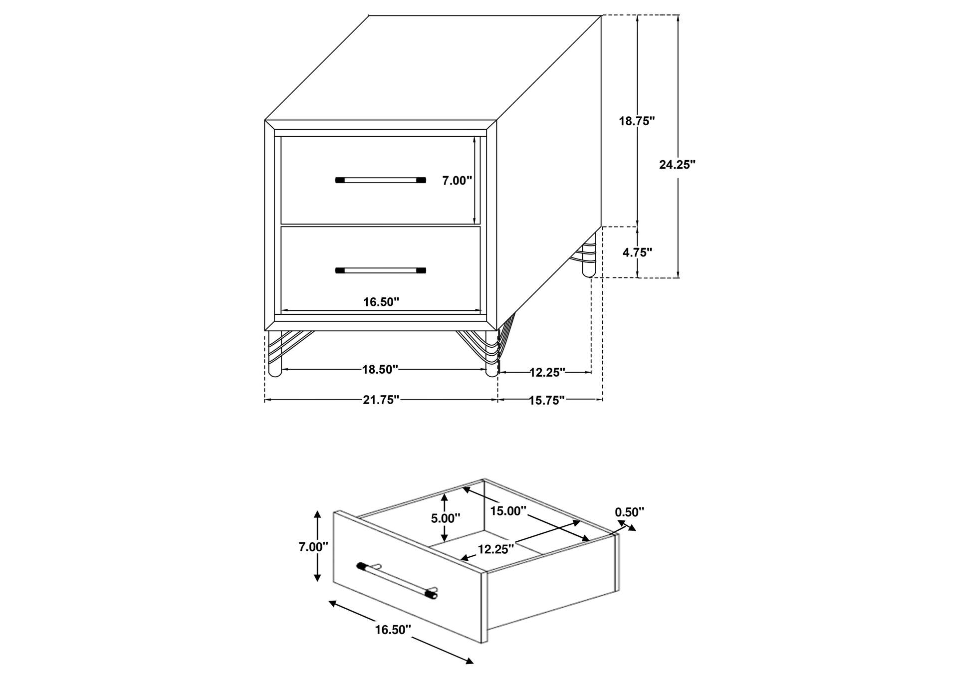 NIGHTSTAND,Coaster Furniture