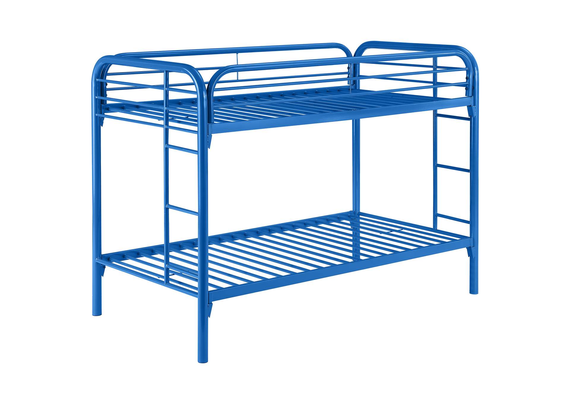 Morgan Twin over Twin Bunk Bed Blue,Coaster Furniture