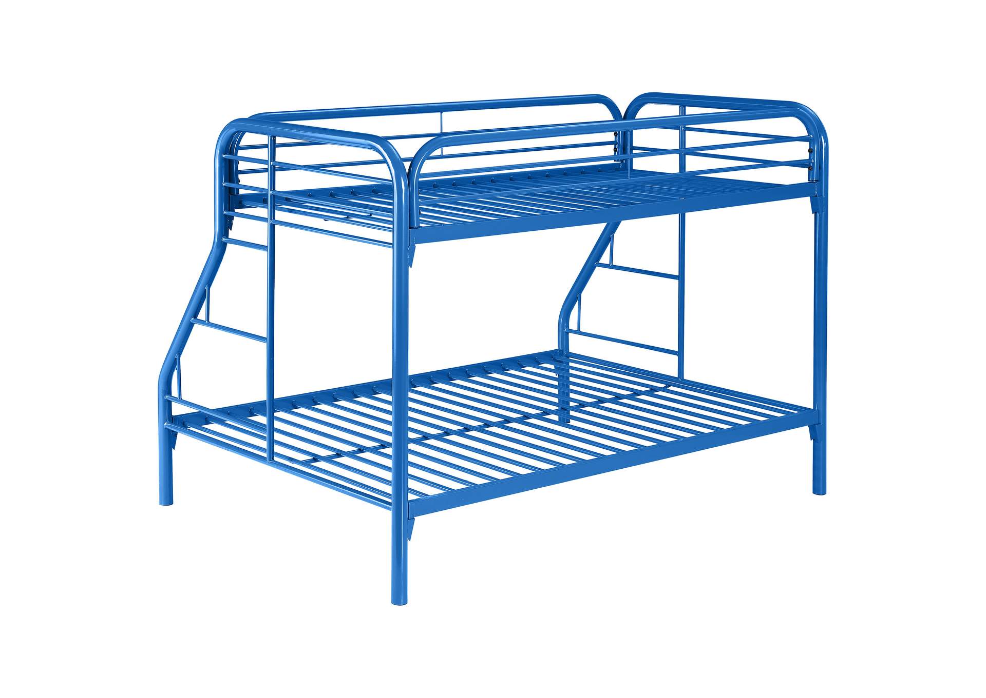 Morgan Twin over Full Bunk Bed Blue,Coaster Furniture