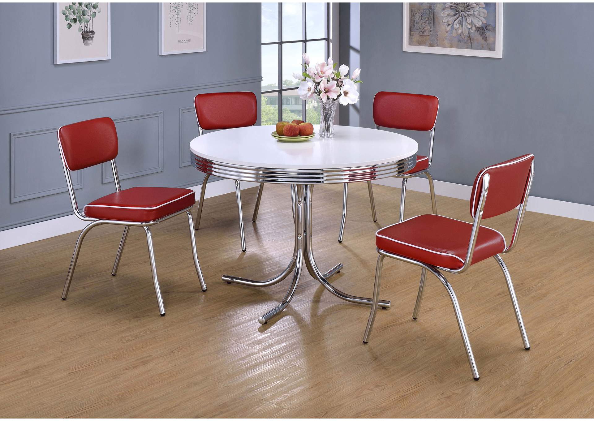 DINING TABLE 5 PC SET,Coaster Furniture