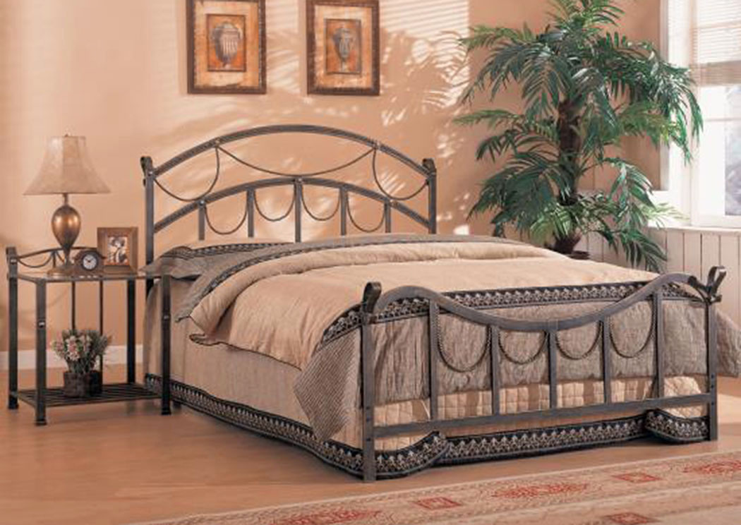 Queen Bed (Iron),ABF Coaster Furniture