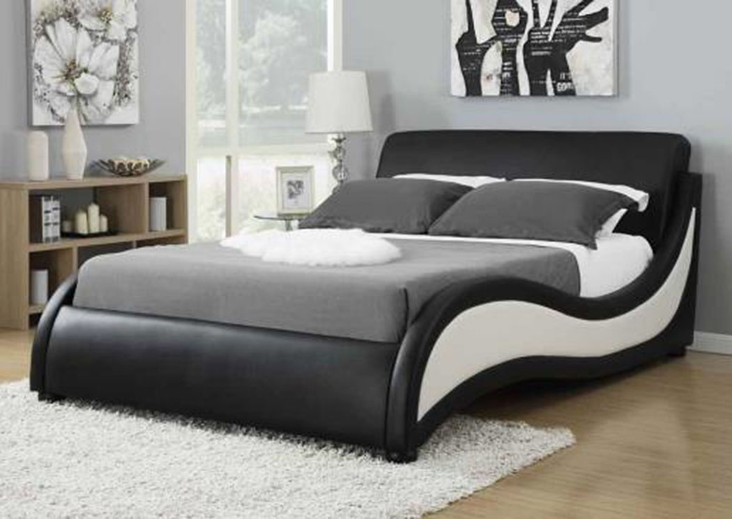 Dark Brown Queen Bed,ABF Coaster Furniture