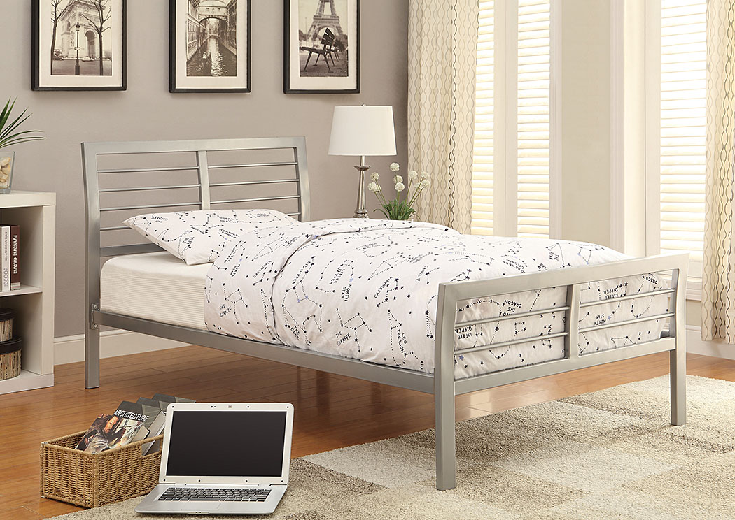 Silver Full Size Bed,ABF Coaster Furniture