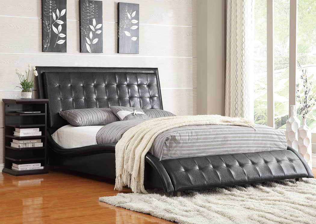 Black Eastern King Bed,ABF Coaster Furniture