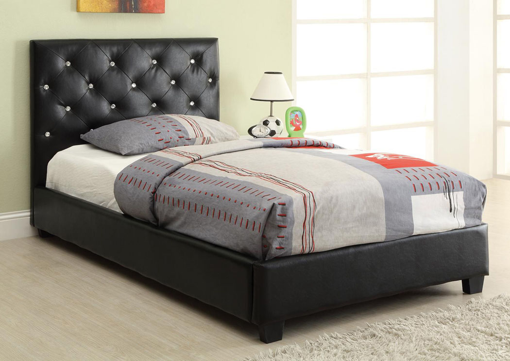 Black Twin Bed,ABF Coaster Furniture