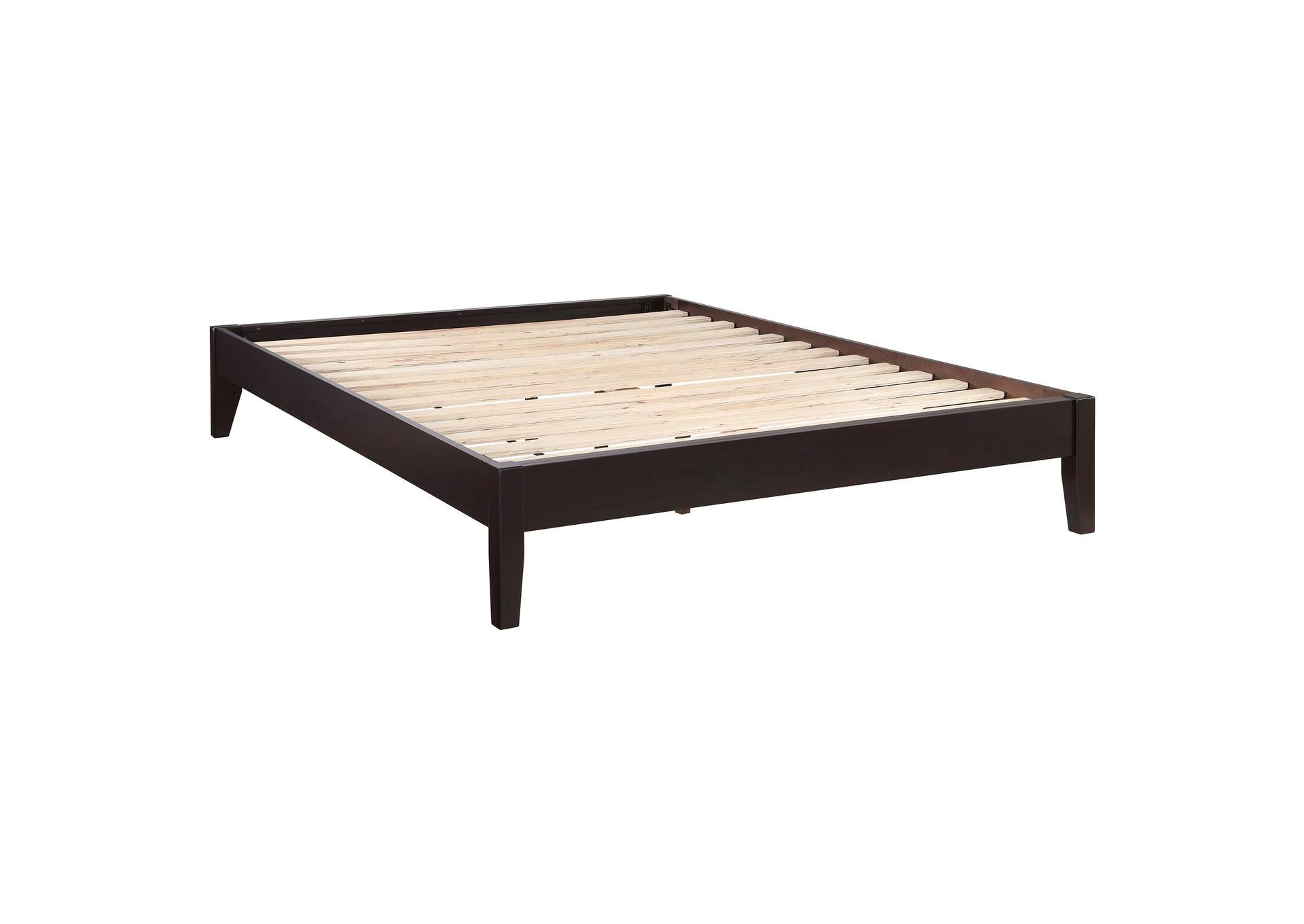 Hounslow Eastern King Universal Platform Bed Cappuccino,Coaster Furniture