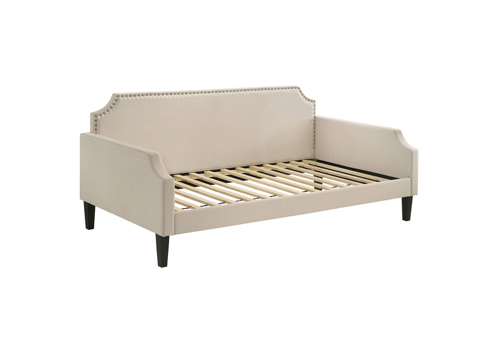 Olivia Upholstered Twin Daybed with Nailhead Trim,Coaster Furniture