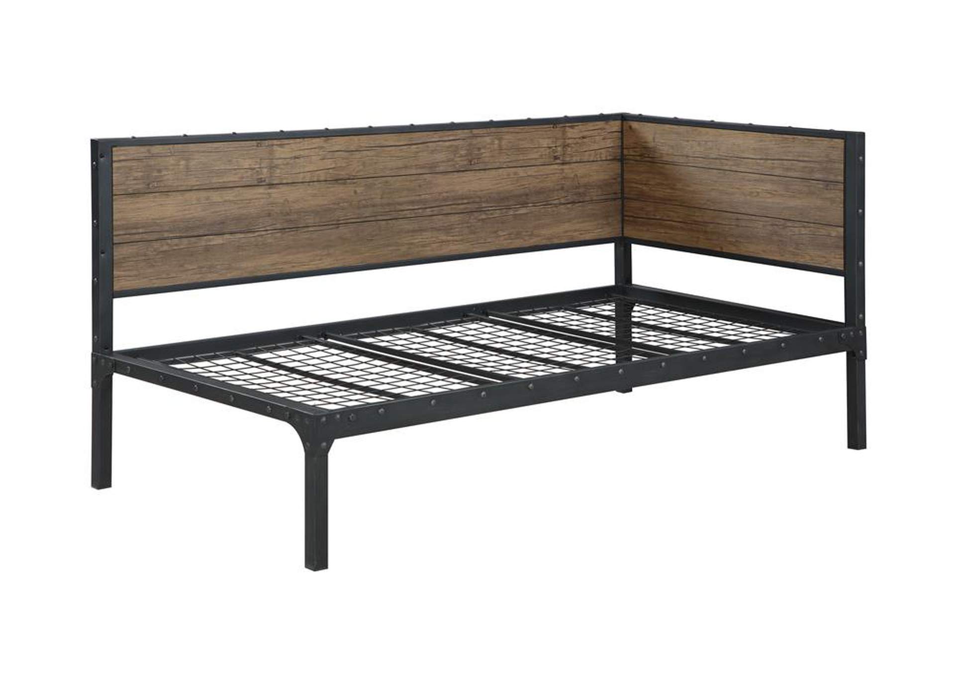 Weathered Chestnut Twin Daybed,Coaster Furniture