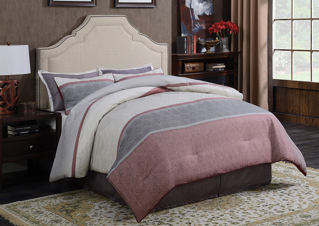 Oatmeal Eastern King Bed,ABF Coaster Furniture