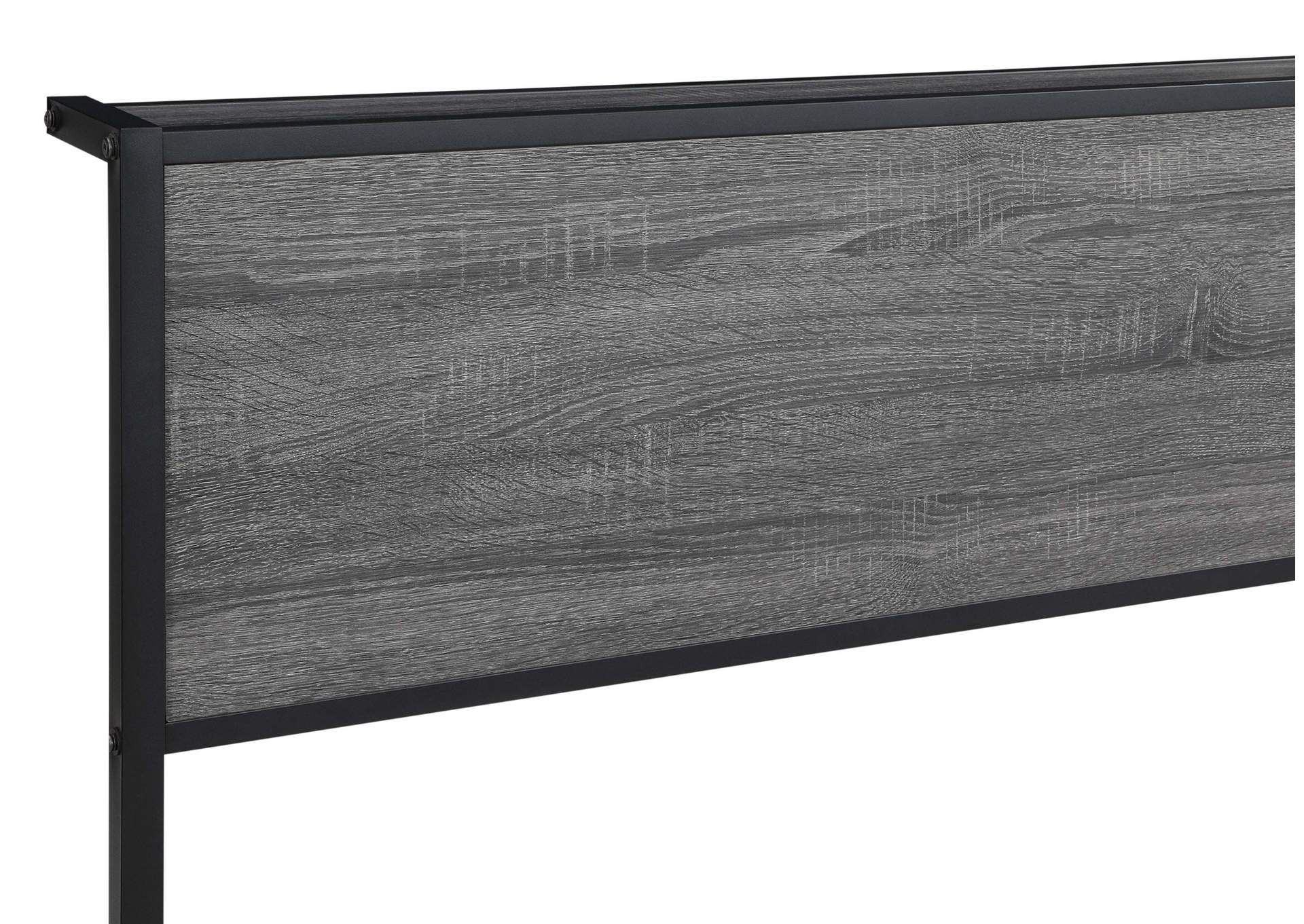 Ricky Queen Platform Bed Grey and Black,Coaster Furniture