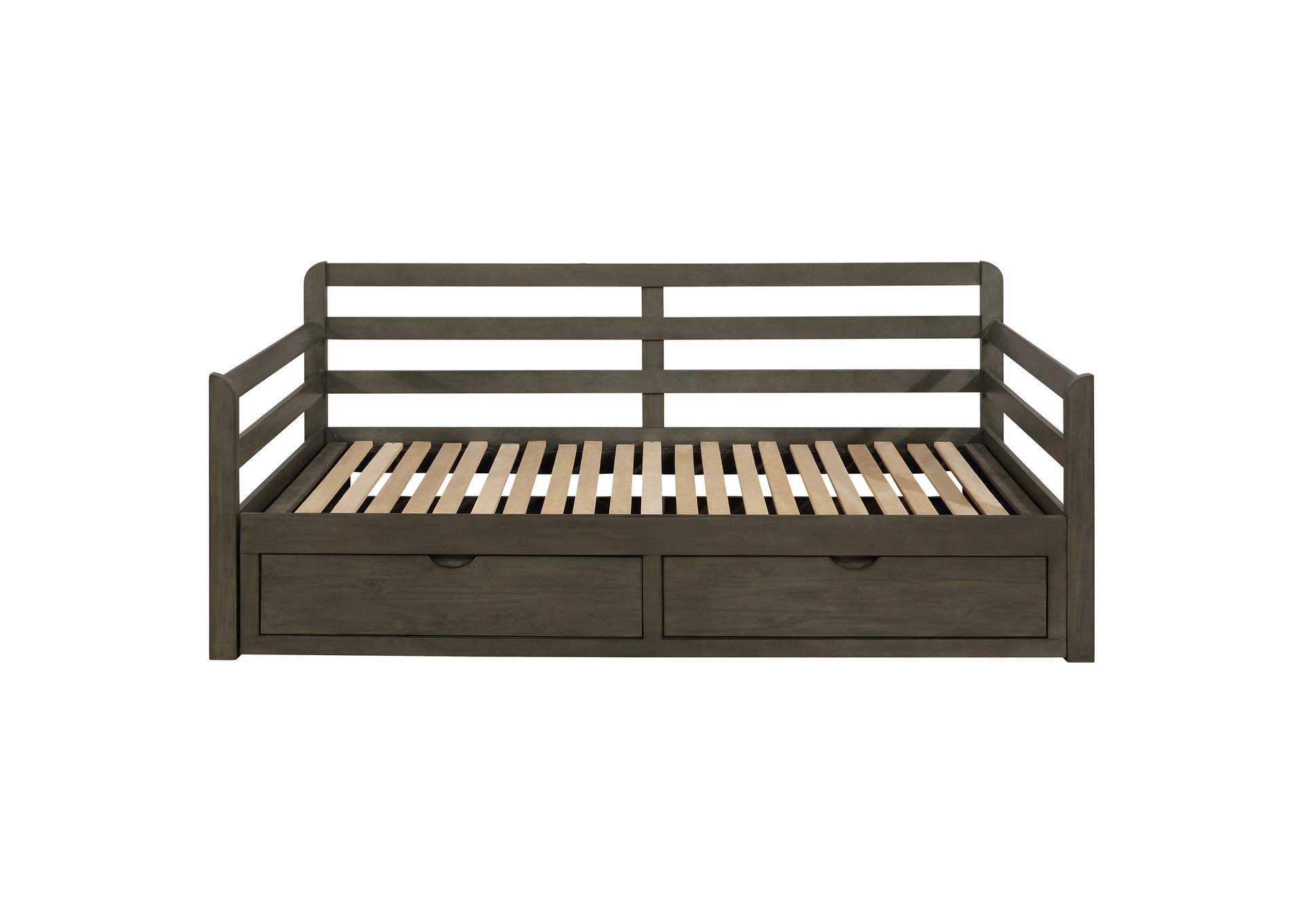 Sorrento 2-drawer Twin Daybed with Extension Trundle Grey,Coaster Furniture