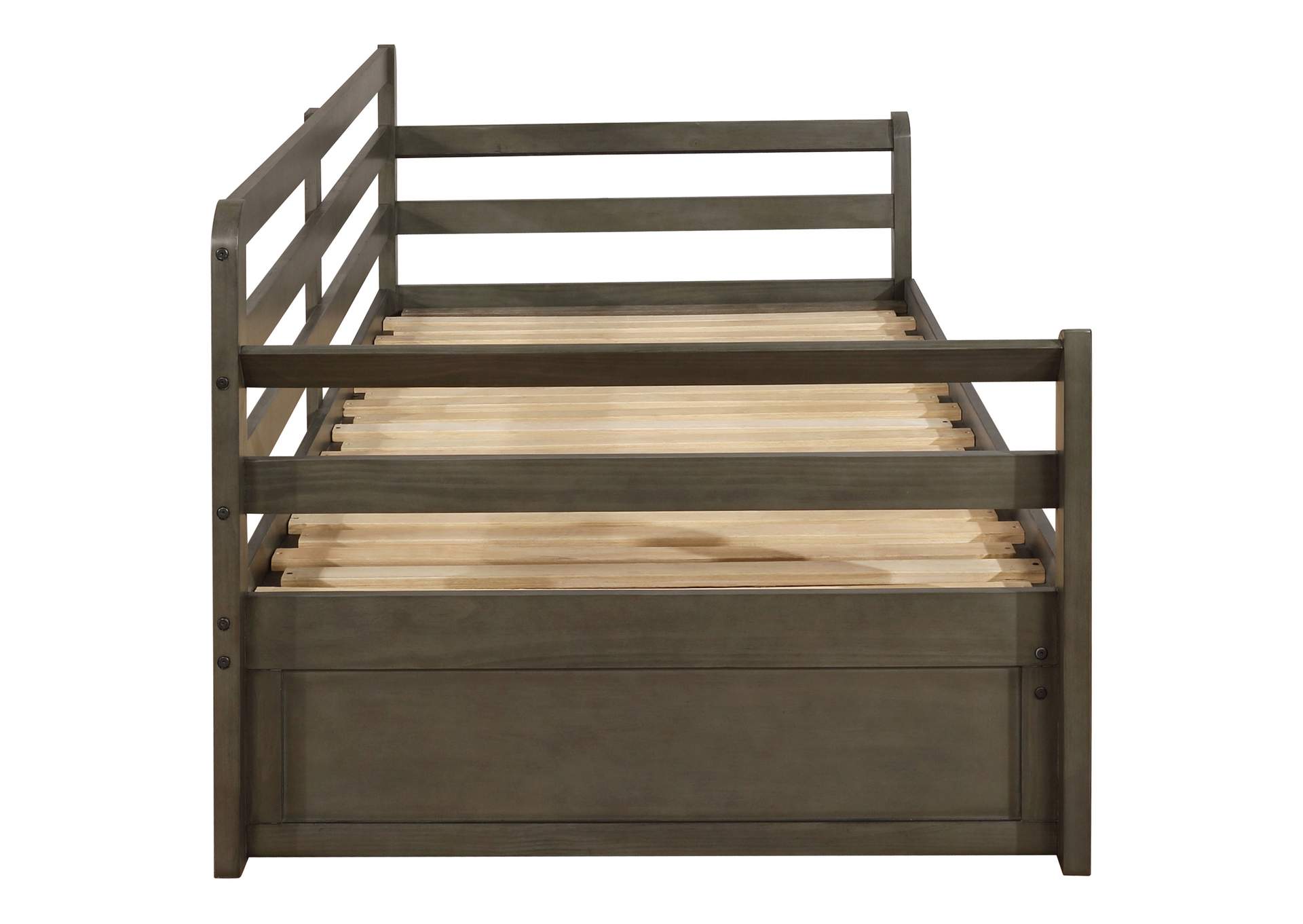 Sorrento 2-drawer Twin Daybed with Extension Trundle Grey,Coaster Furniture