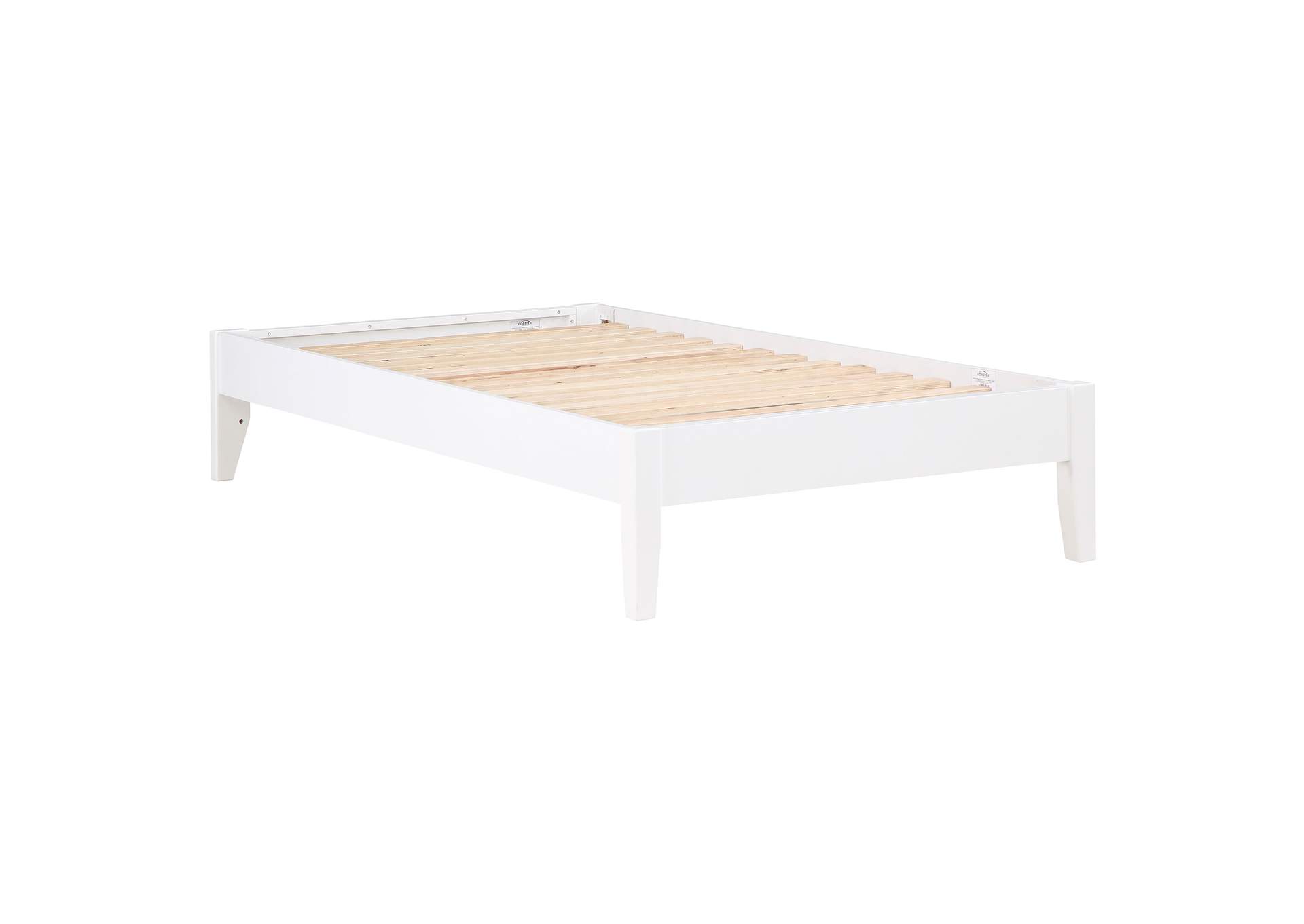 Hounslow Platform Full Bed White,Coaster Furniture