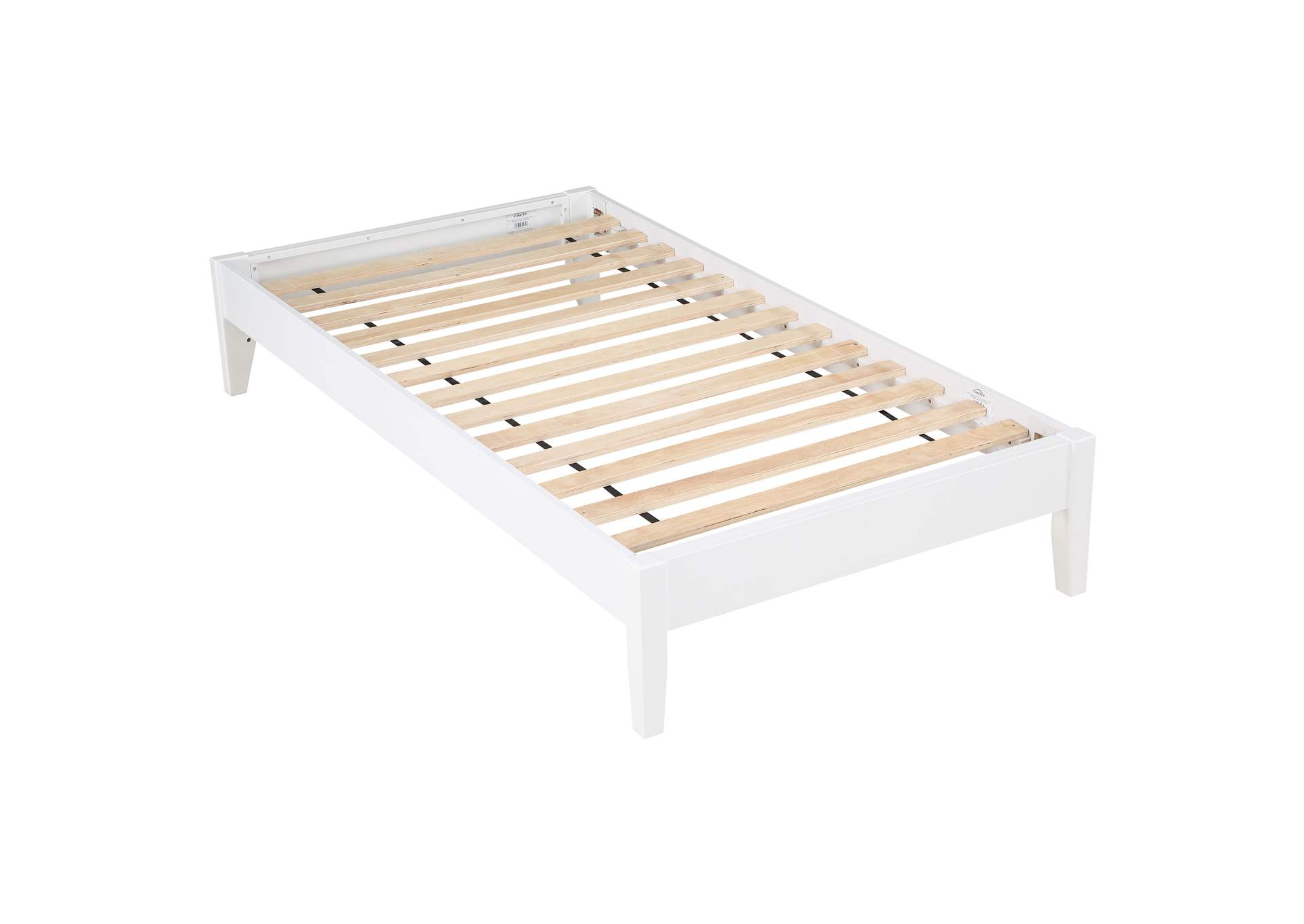 Hounslow Platform Full Bed White,Coaster Furniture