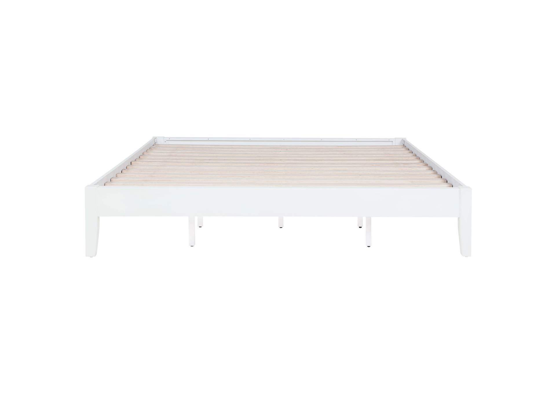 Hounslow Platform California King Bed White,Coaster Furniture