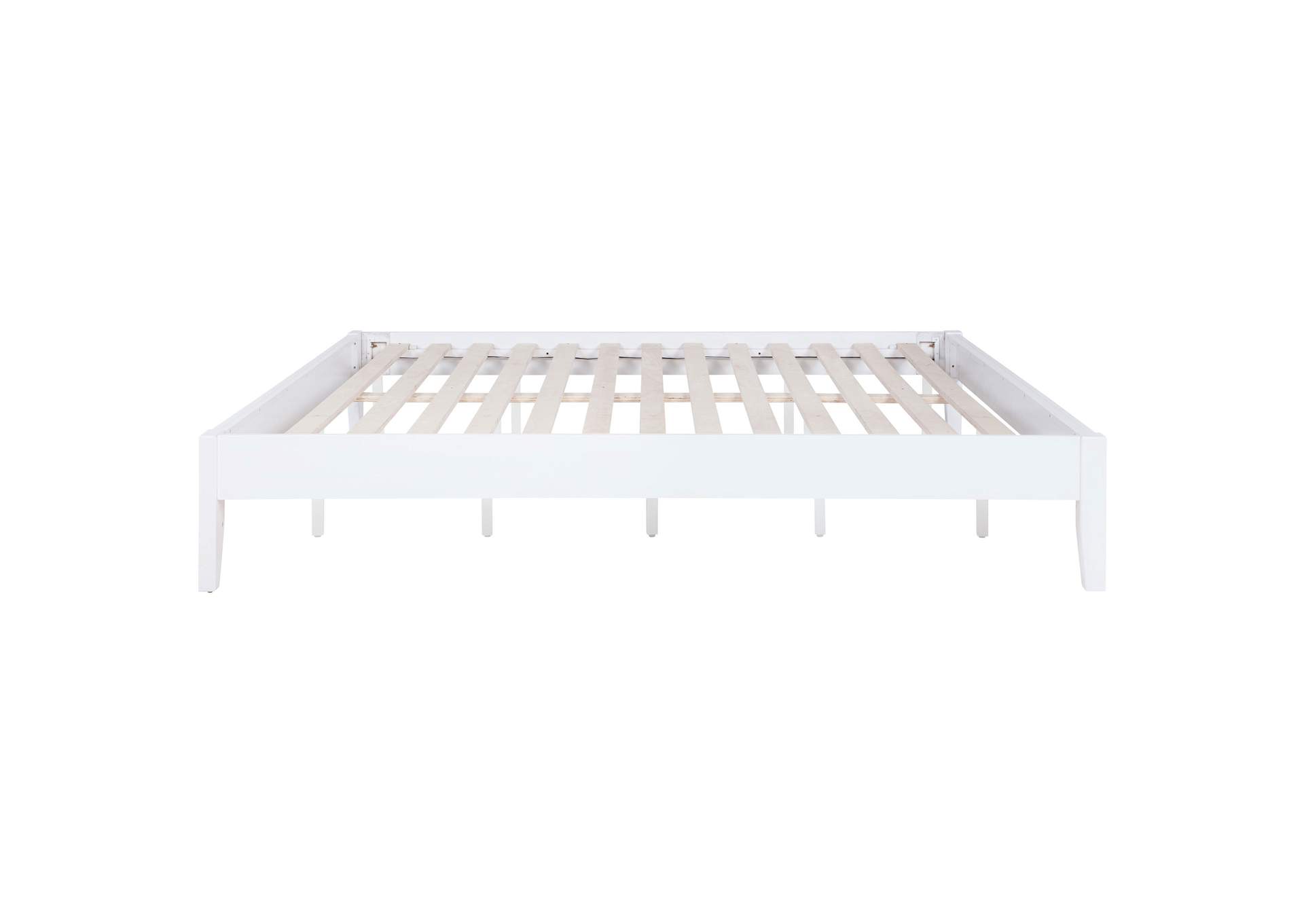 Hounslow Platform California King Bed White,Coaster Furniture