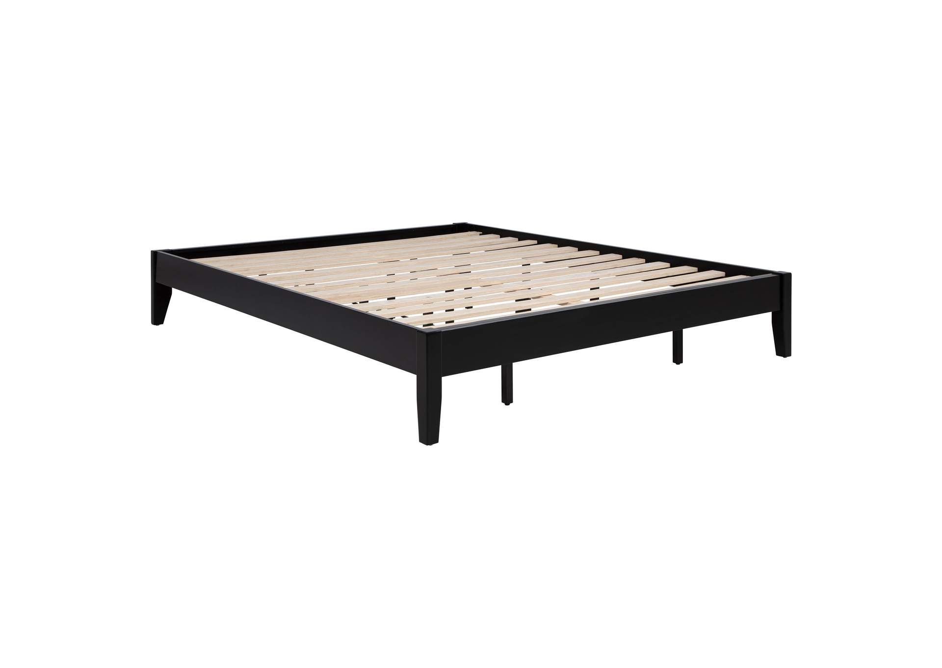 Hounslow Platform Eastern King Bed Black,Coaster Furniture