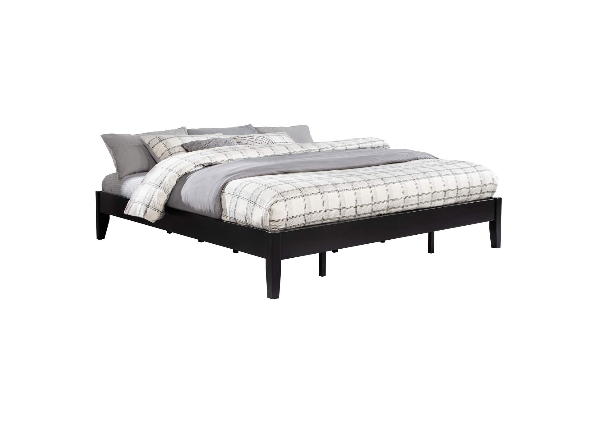 Hounslow Platform California King Bed Black,Coaster Furniture