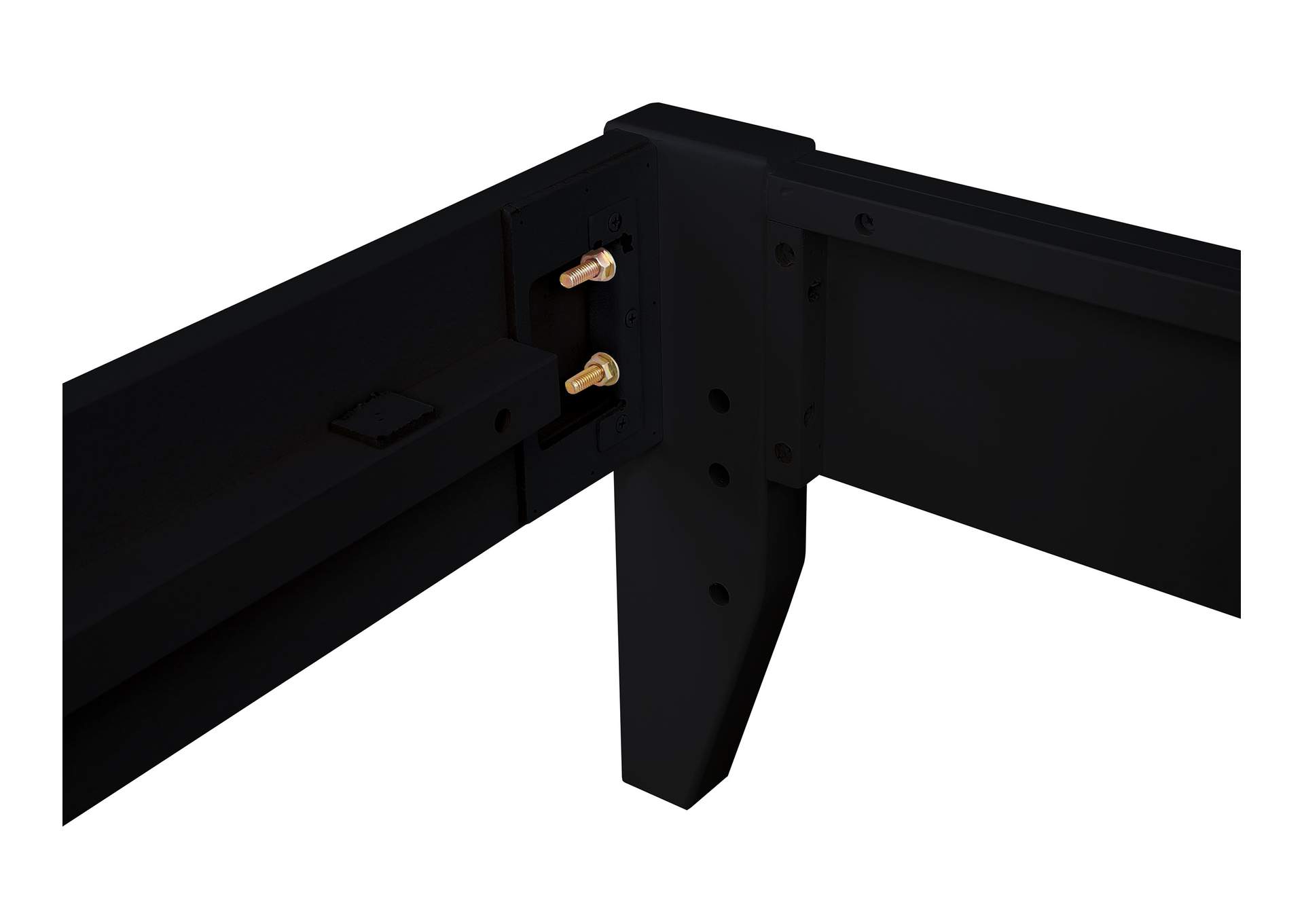Hounslow Platform Twin Bed Black,Coaster Furniture