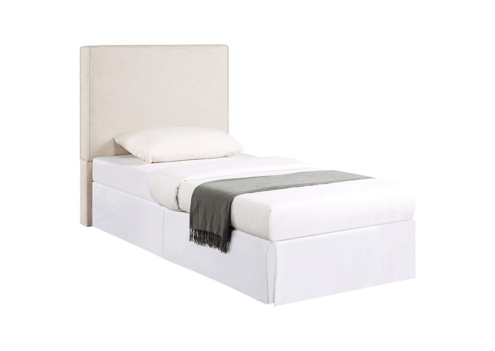 Kosmo Rectangular Upholstered Headboard Sand,Coaster Furniture