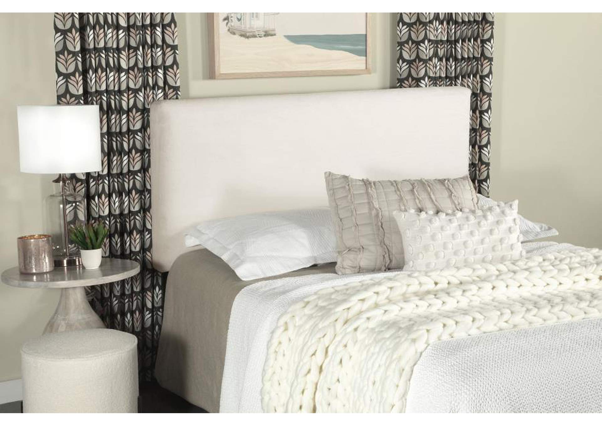 Gigi Rectangular Upholstered Headboard,Coaster Furniture