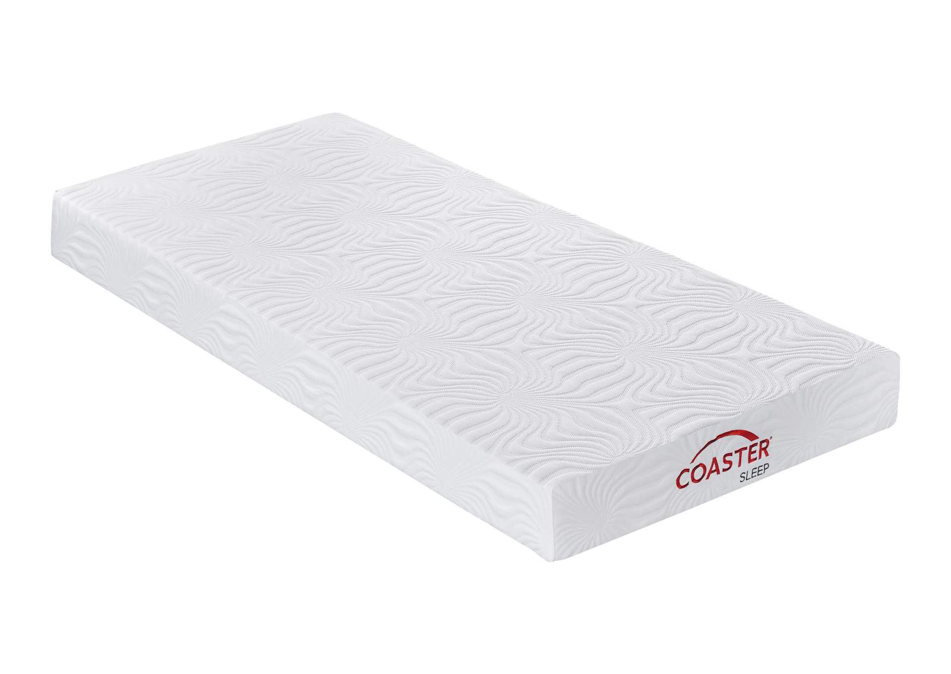 Keegan White 8-Inch Twin Xl Memory Foam Mattress,Coaster Furniture