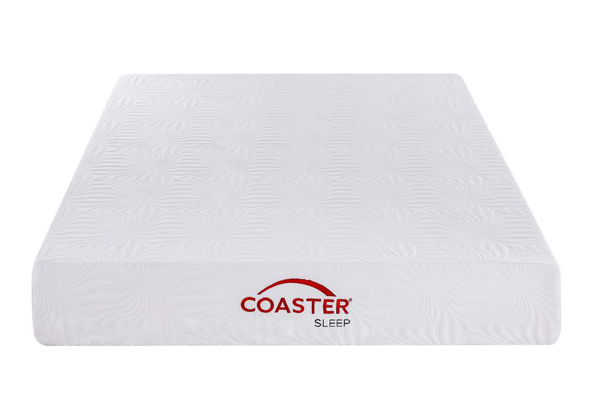 Key Twin Memory Foam Mattress White,Coaster Furniture
