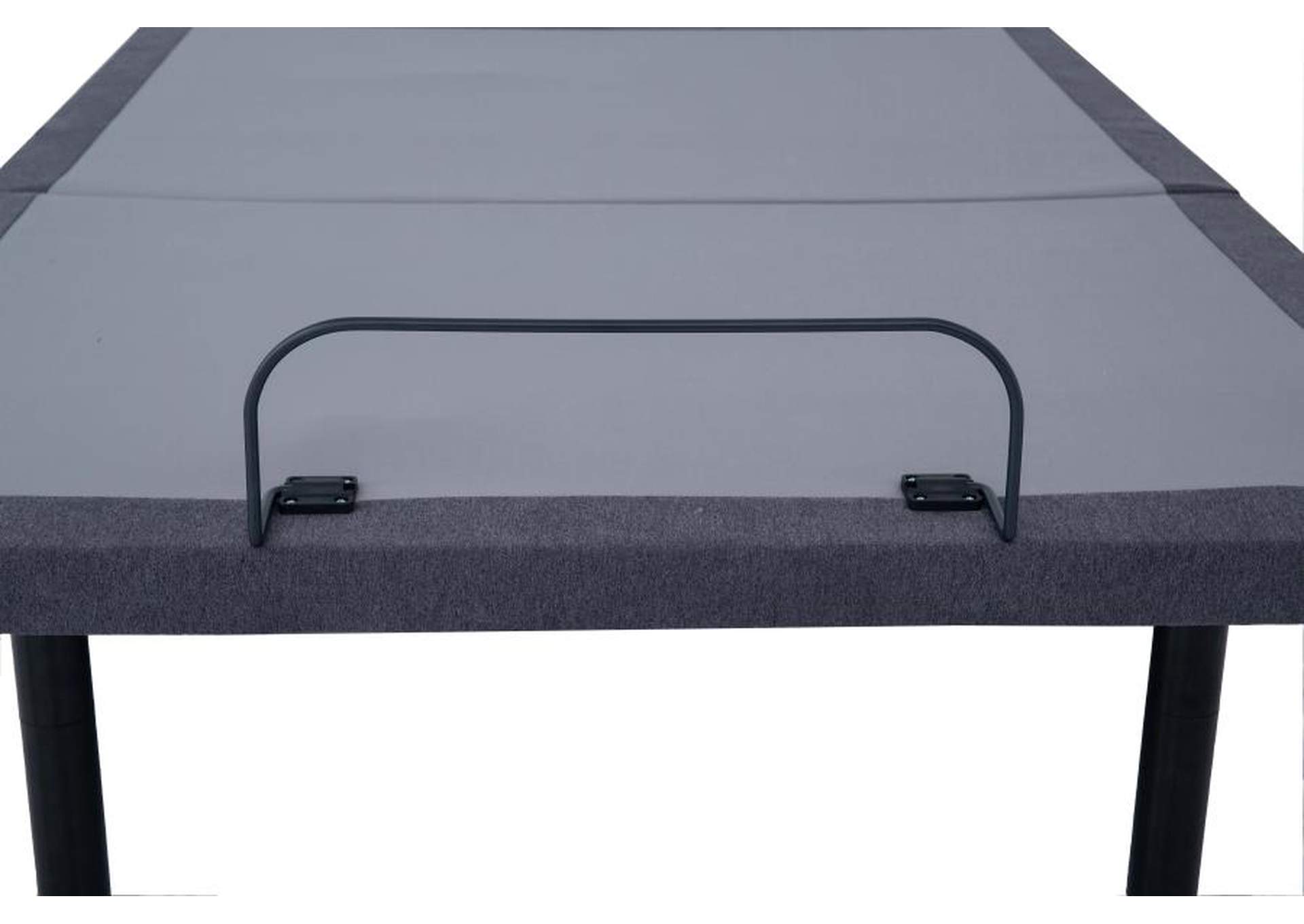Clara Eastern King Adjustable Bed Base Grey And Black,Coaster Furniture