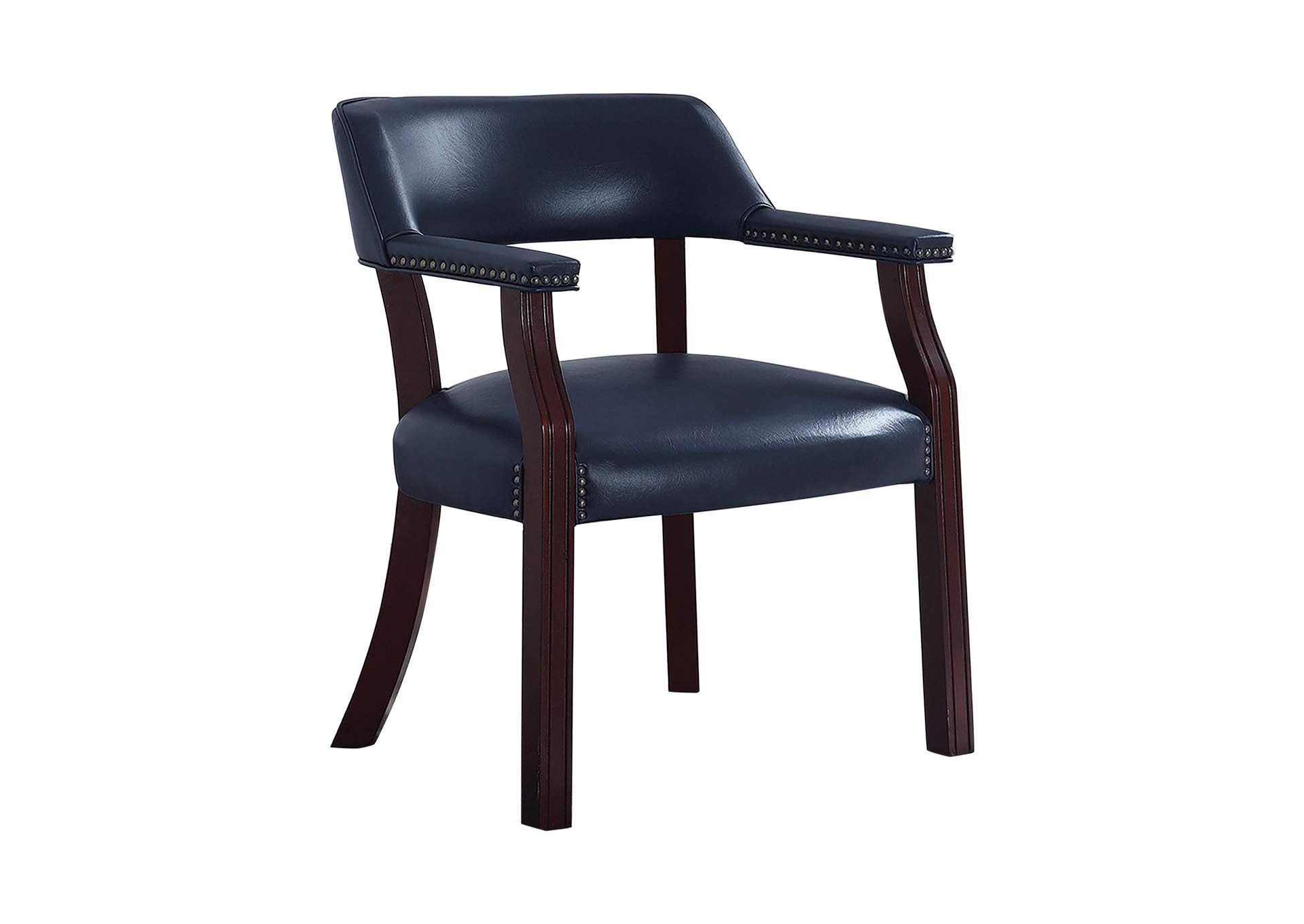 Modern Blue Guest Chair,Coaster Furniture