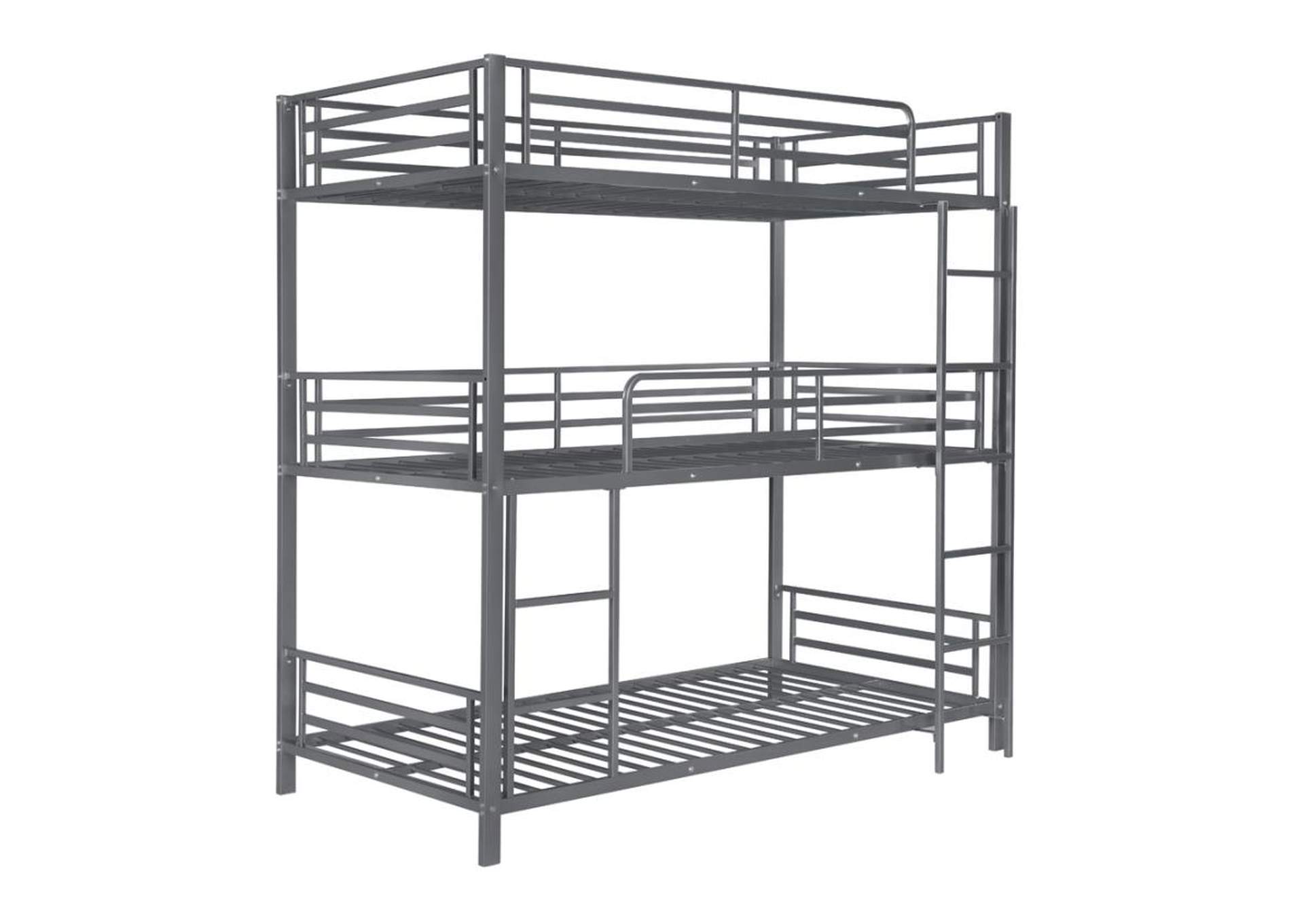 Three tier bunk on sale bed