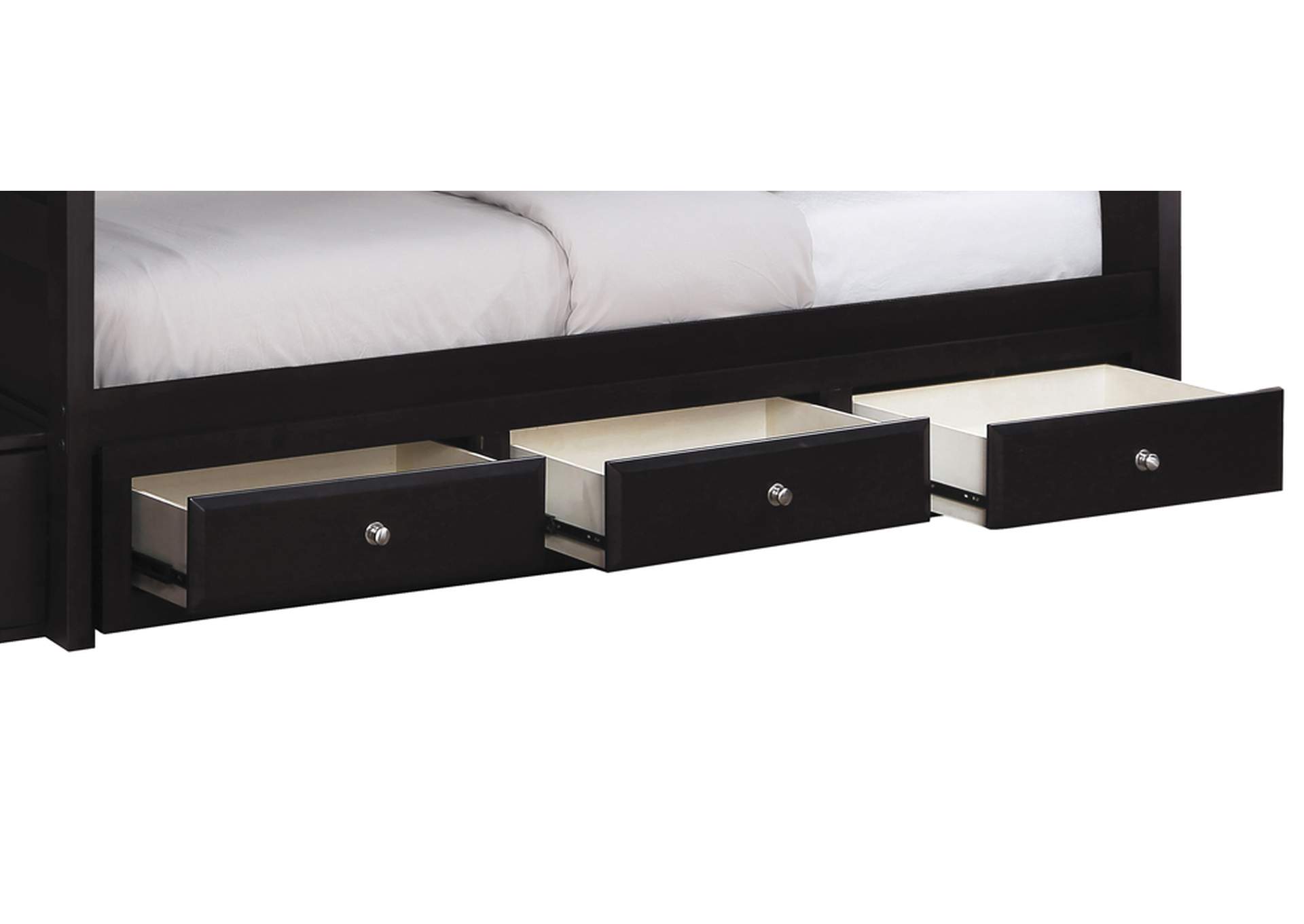 Elliott 3-drawer Under Bed Storage Cappuccino,Coaster Furniture